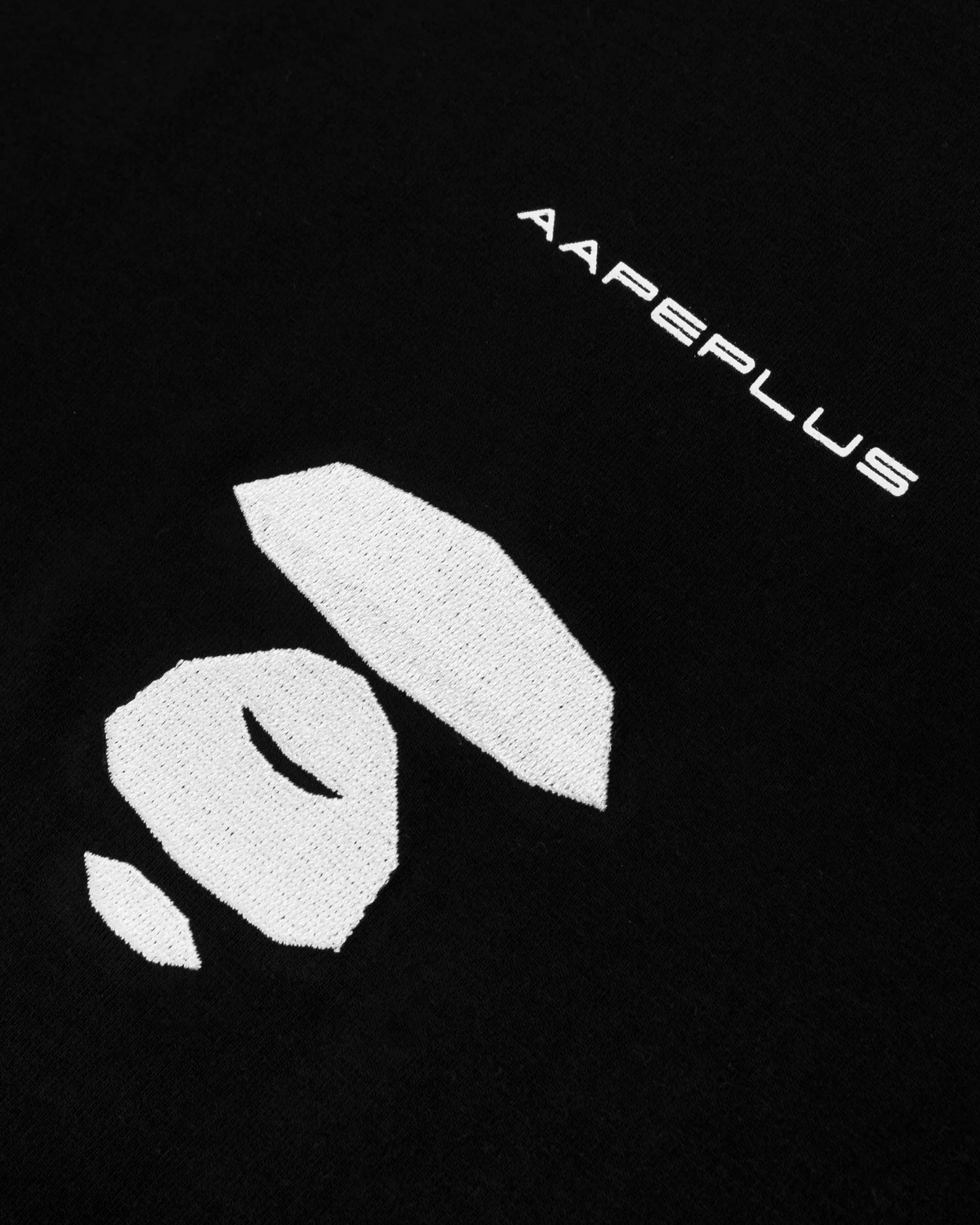 Moonface contrast stitch tee - Image 3