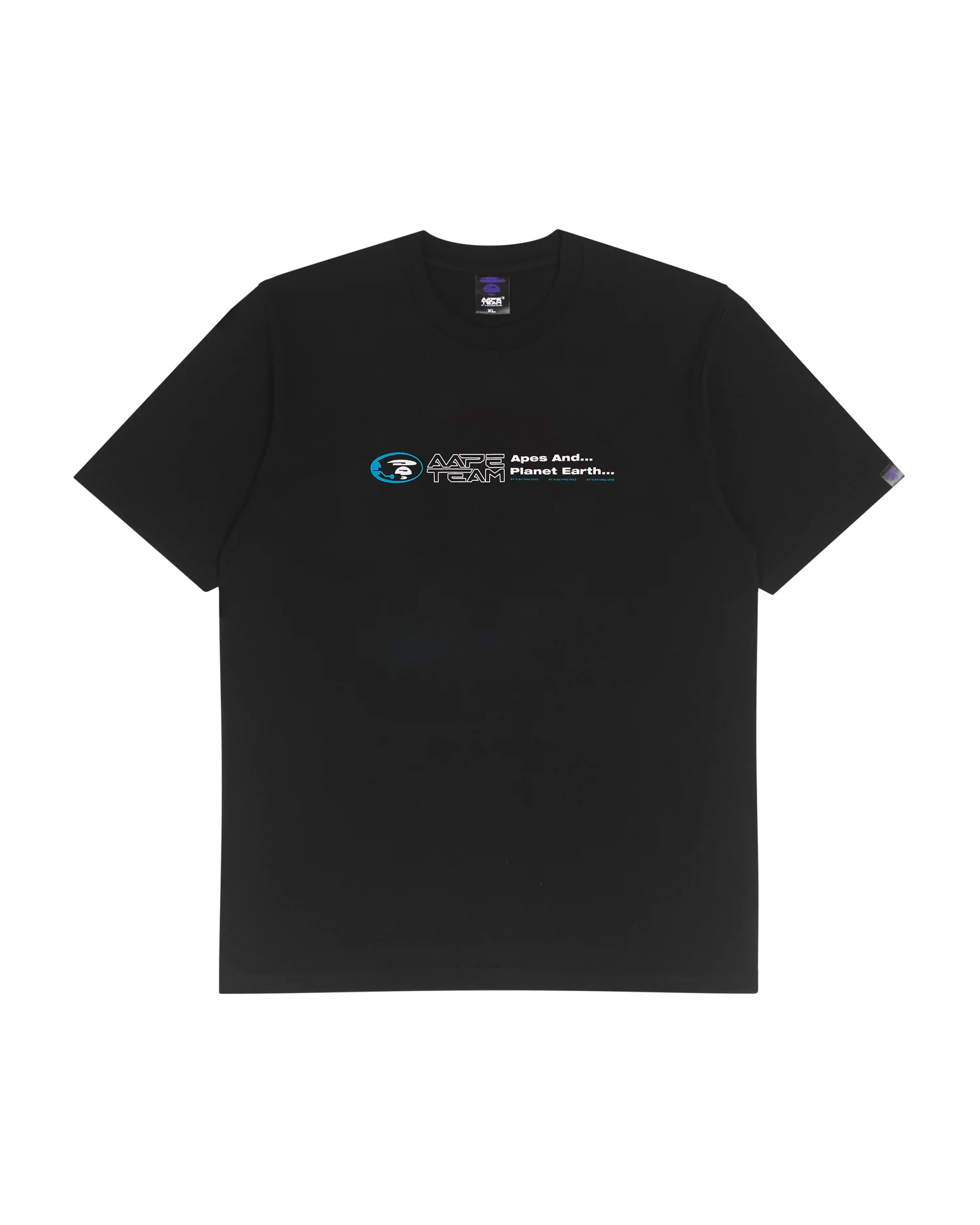 Moonface graphic print tee