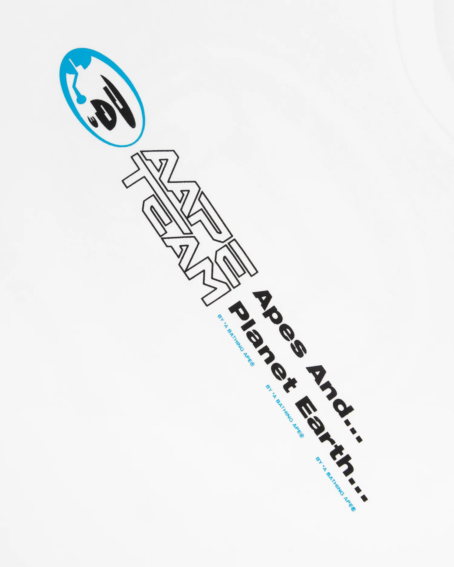 Moonface graphic print tee - Image 13