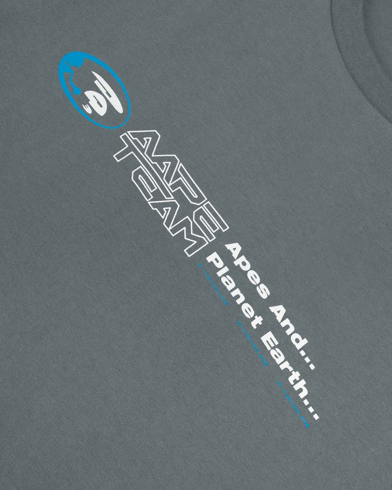 Moonface graphic print tee - Image 8