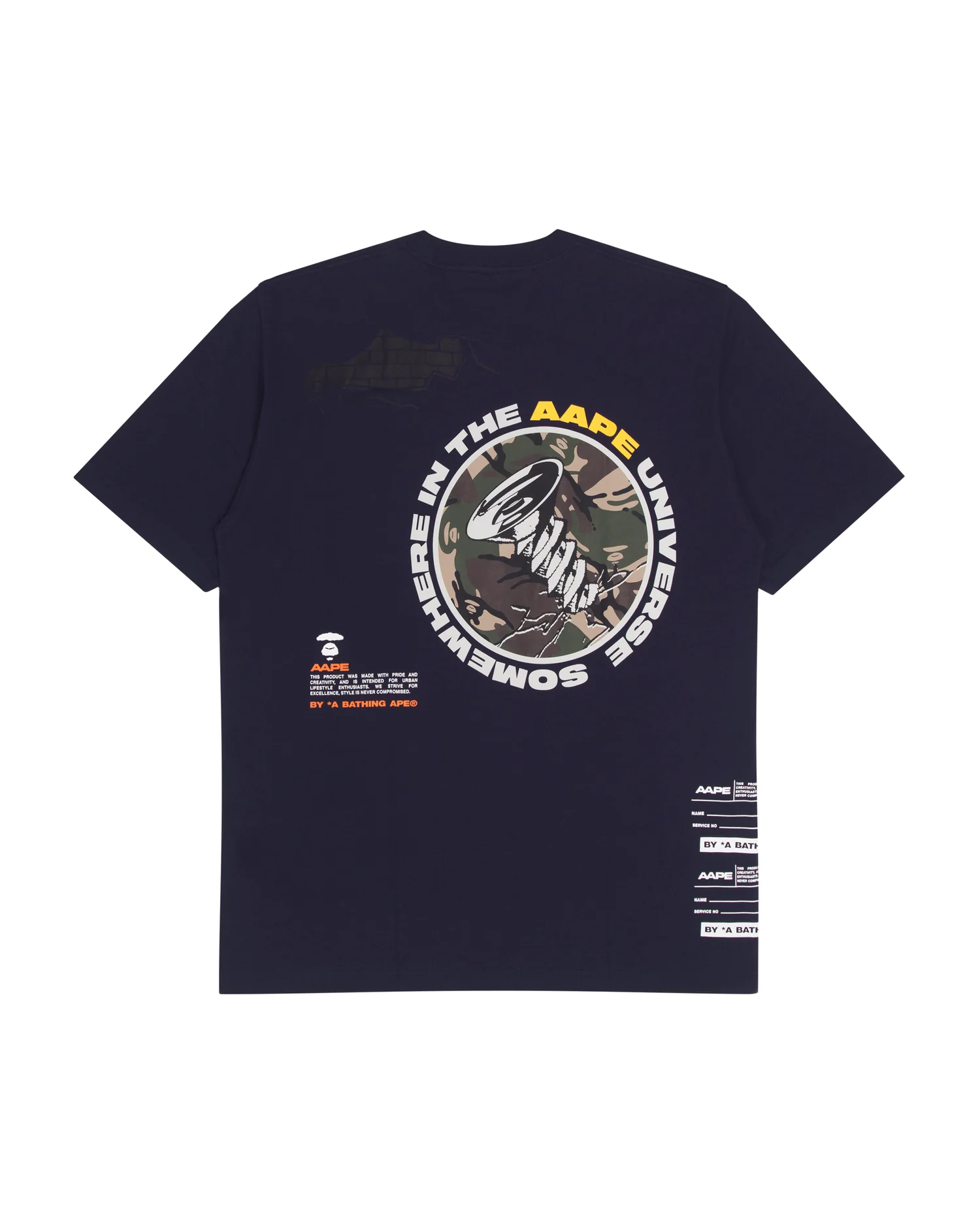 Moonface graphic printed tee - Image 2