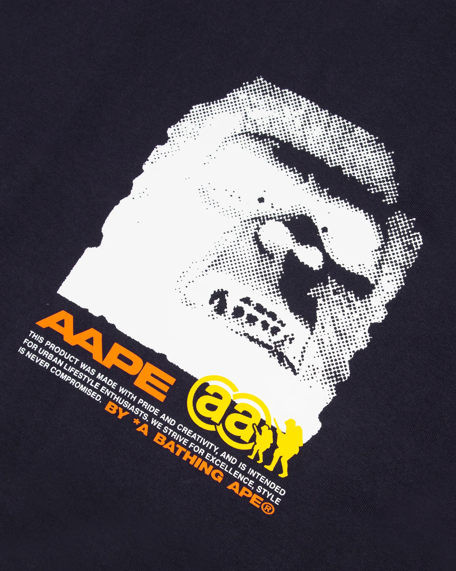 Moonface graphic printed tee - Image 3