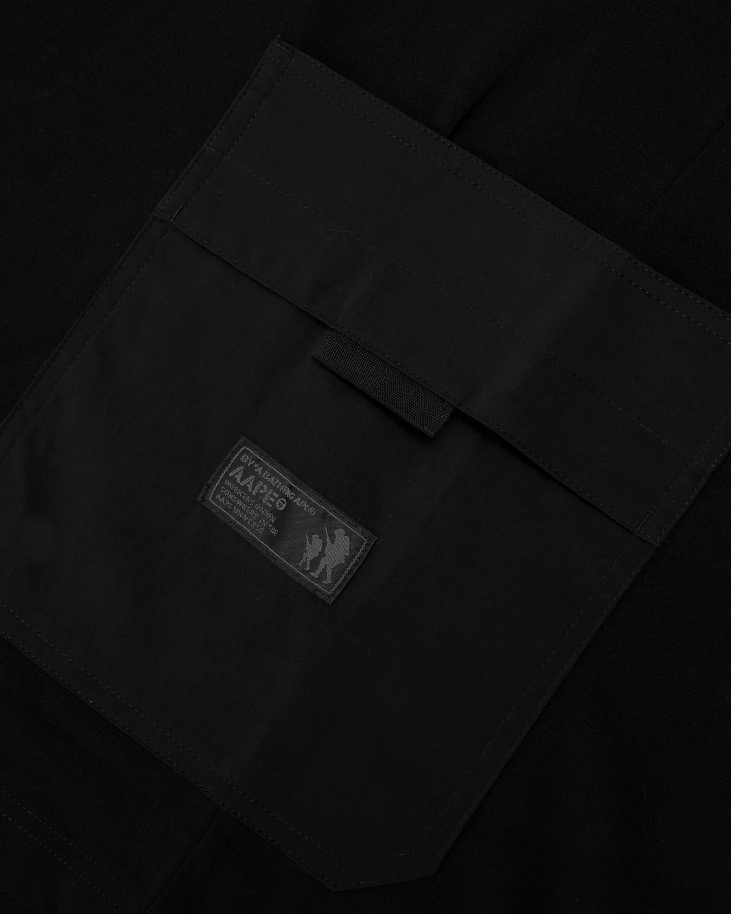 Moonface flap pocket tee - Image 4