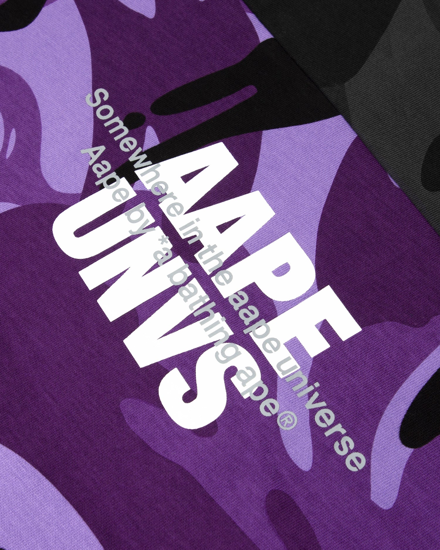 Colour block camo print tee - Image 3