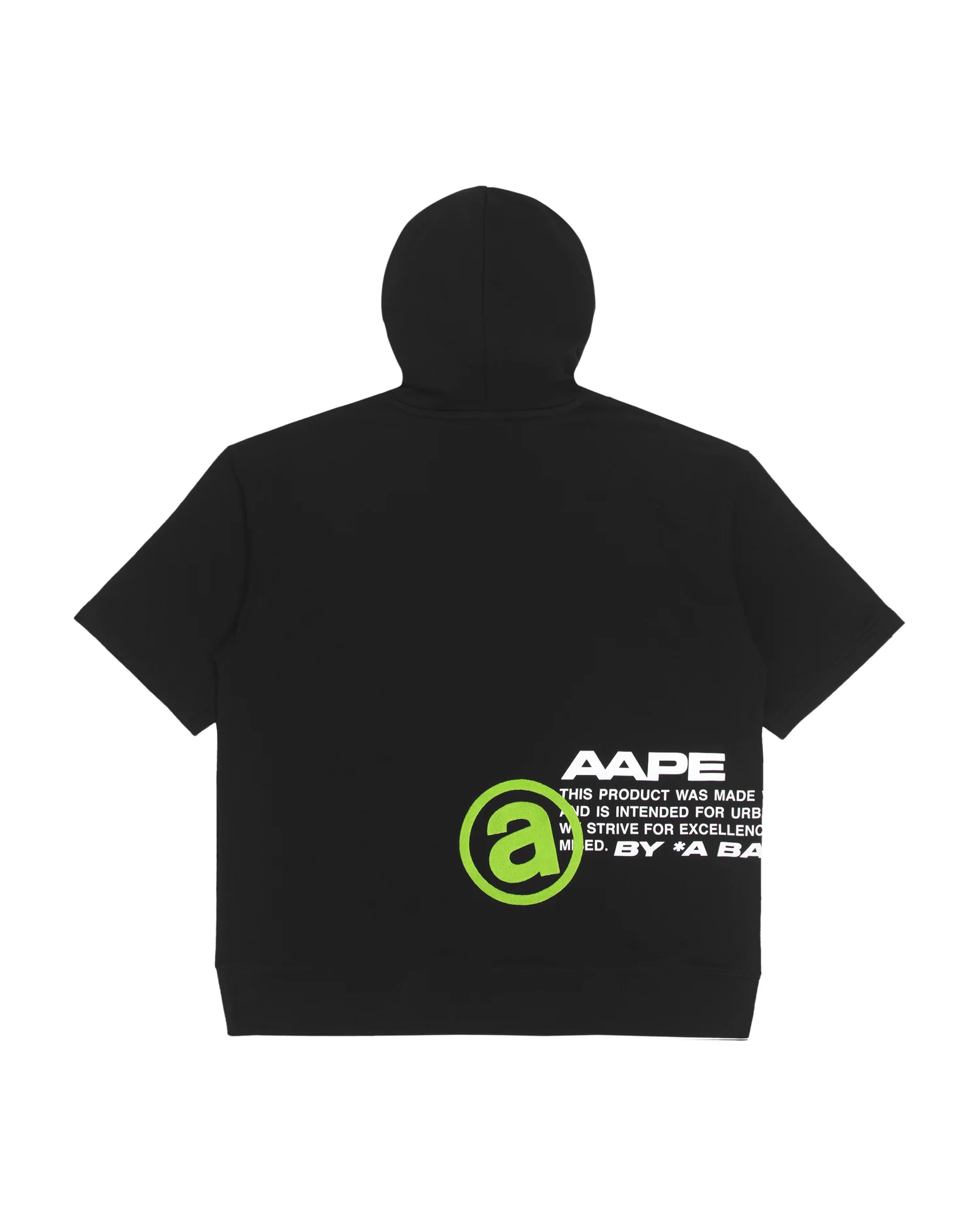 Moonface short sleeve hoodie - Image 7