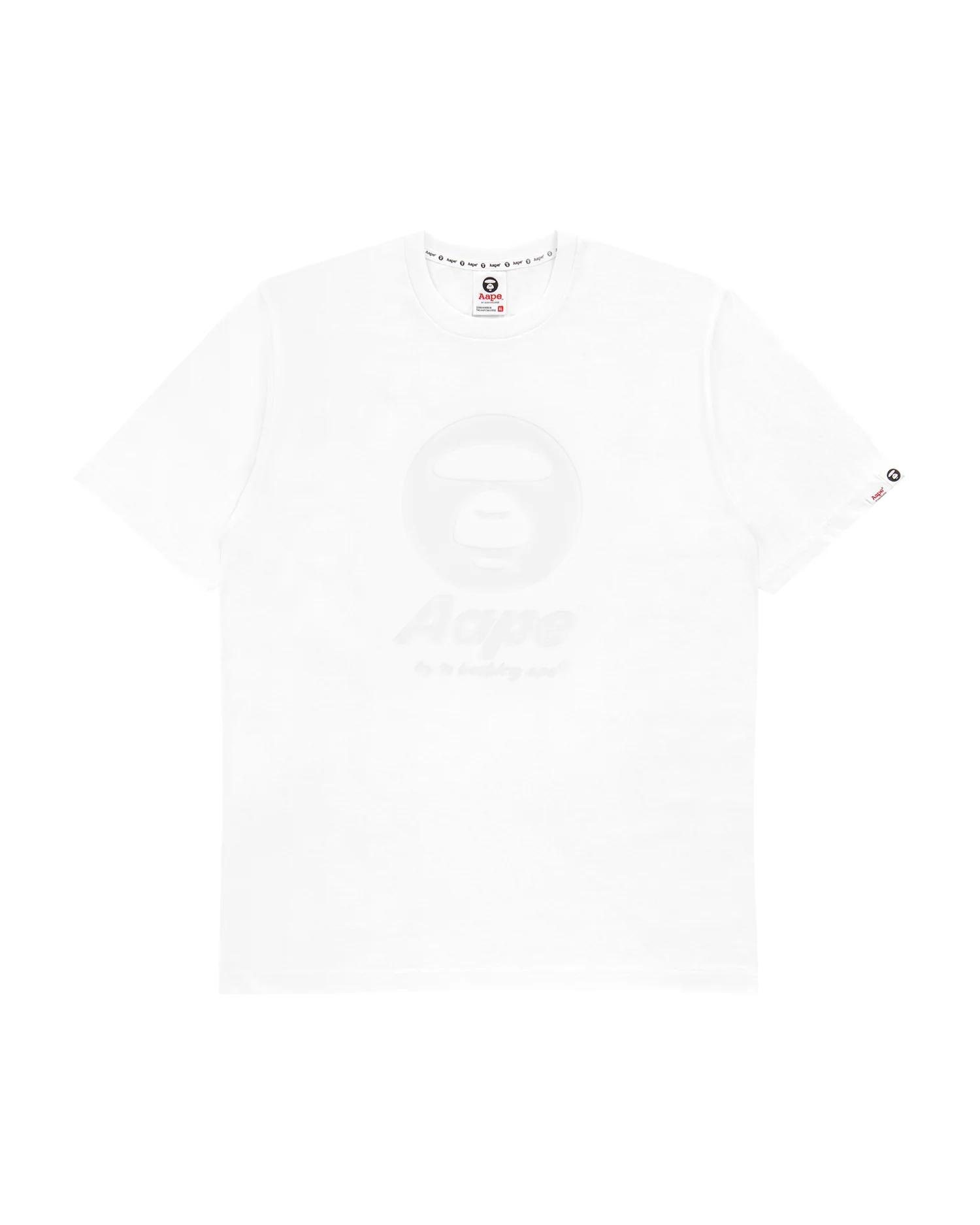 Moonface tonal print tee - Image 6