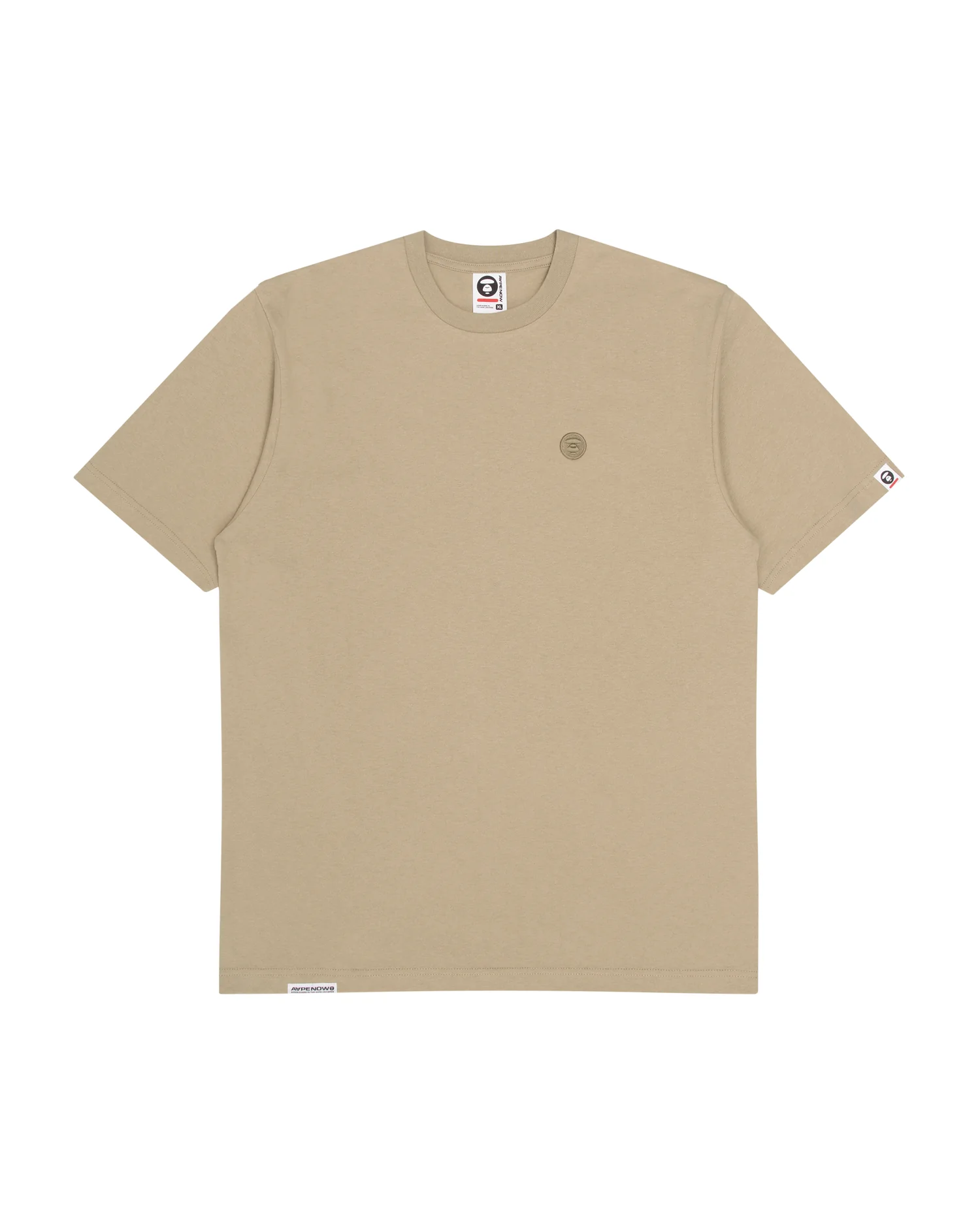 Moonface embroidered tee
