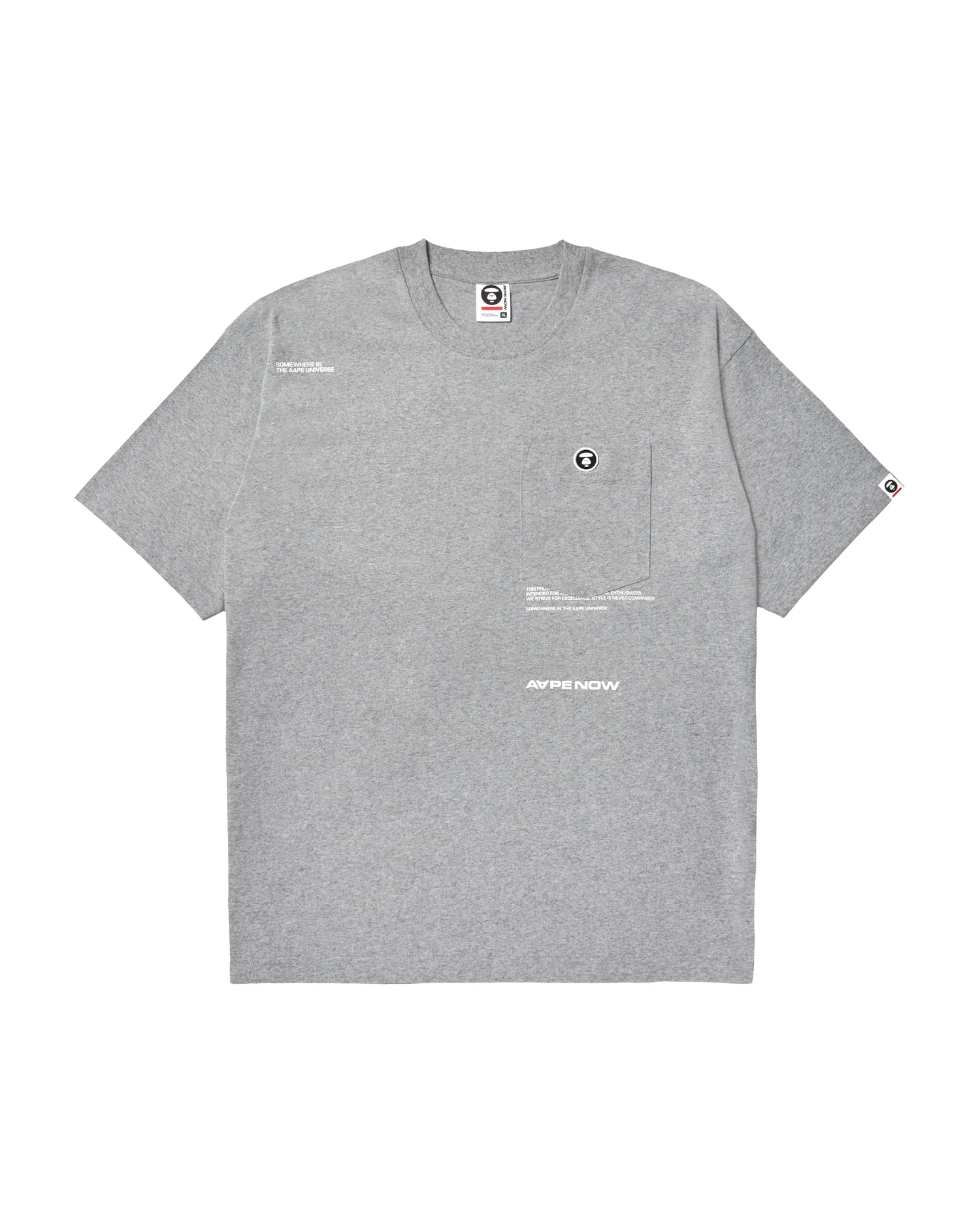 Moonface chest pocket tee - Image 16