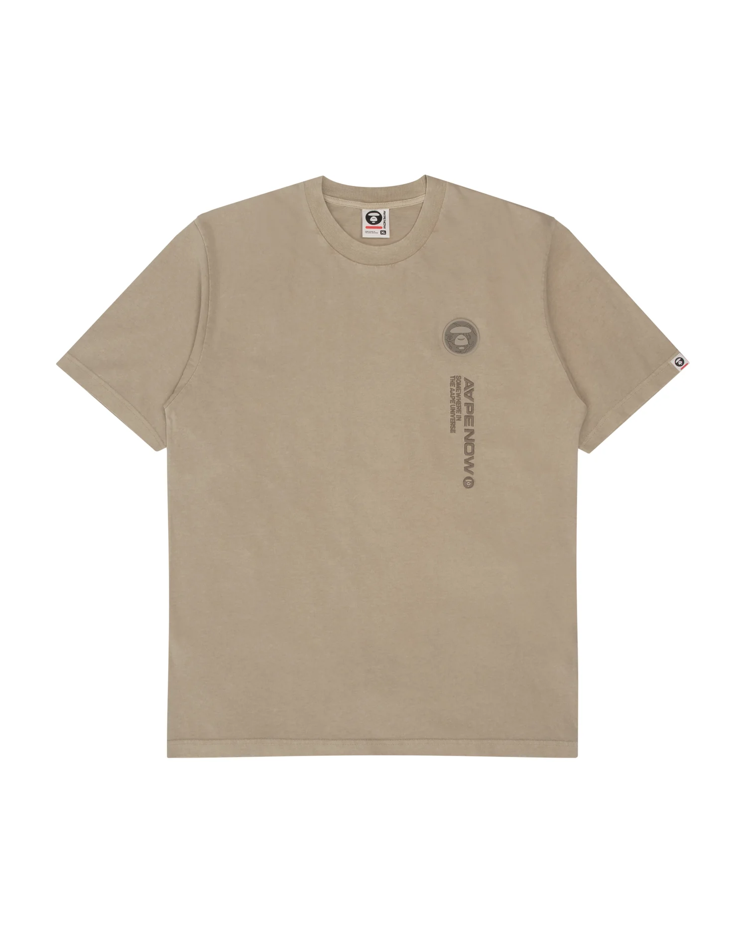 Moonface patch embroidered tee