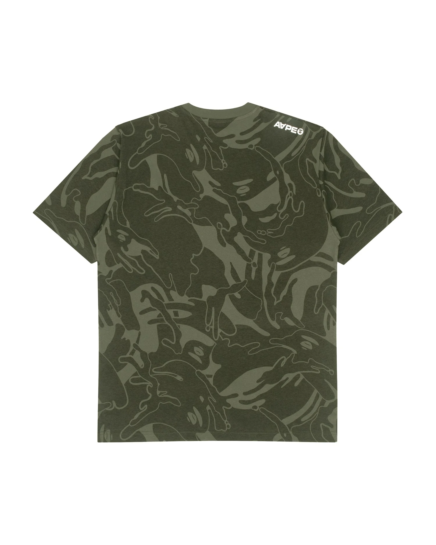 AAPENOW Moonface camo printed tee - Image 22