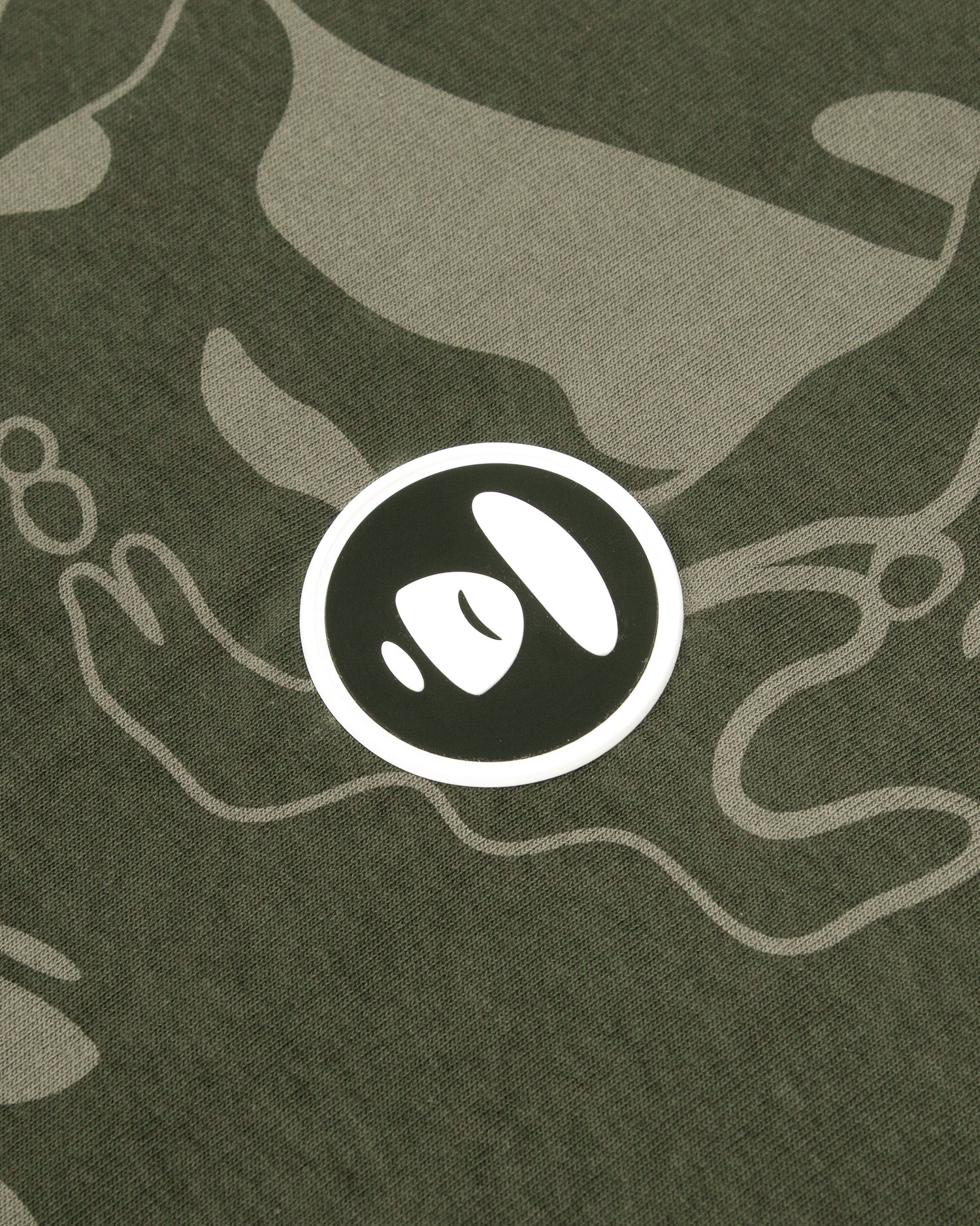 AAPENOW Moonface camo printed tee - Image 23