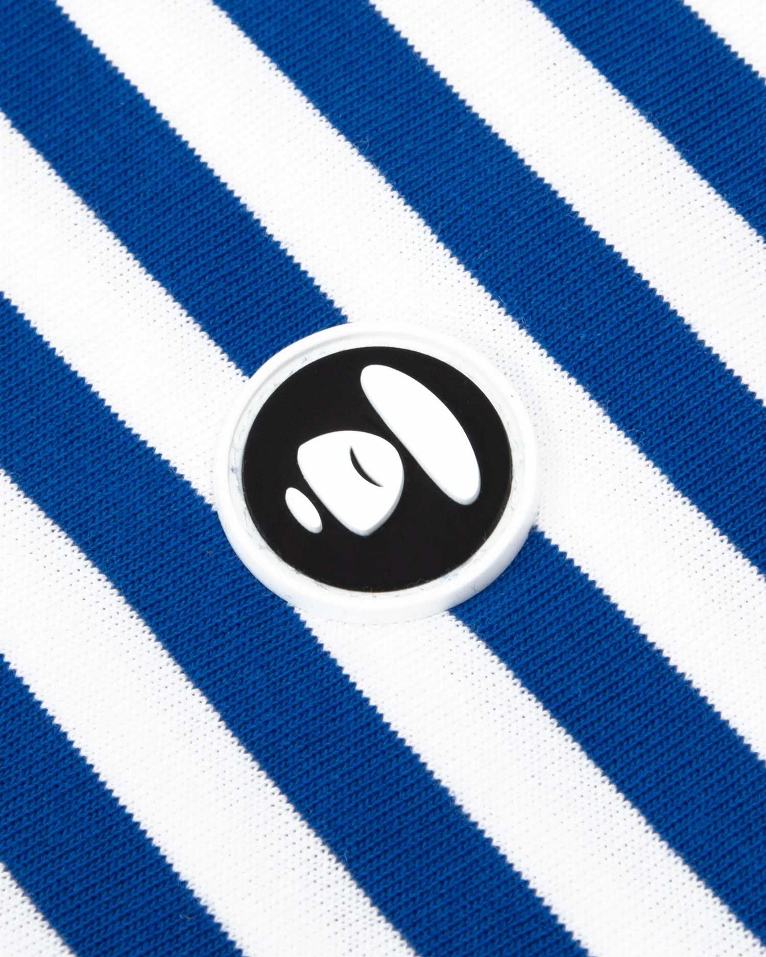 Moonface striped cotton tee - Image 13