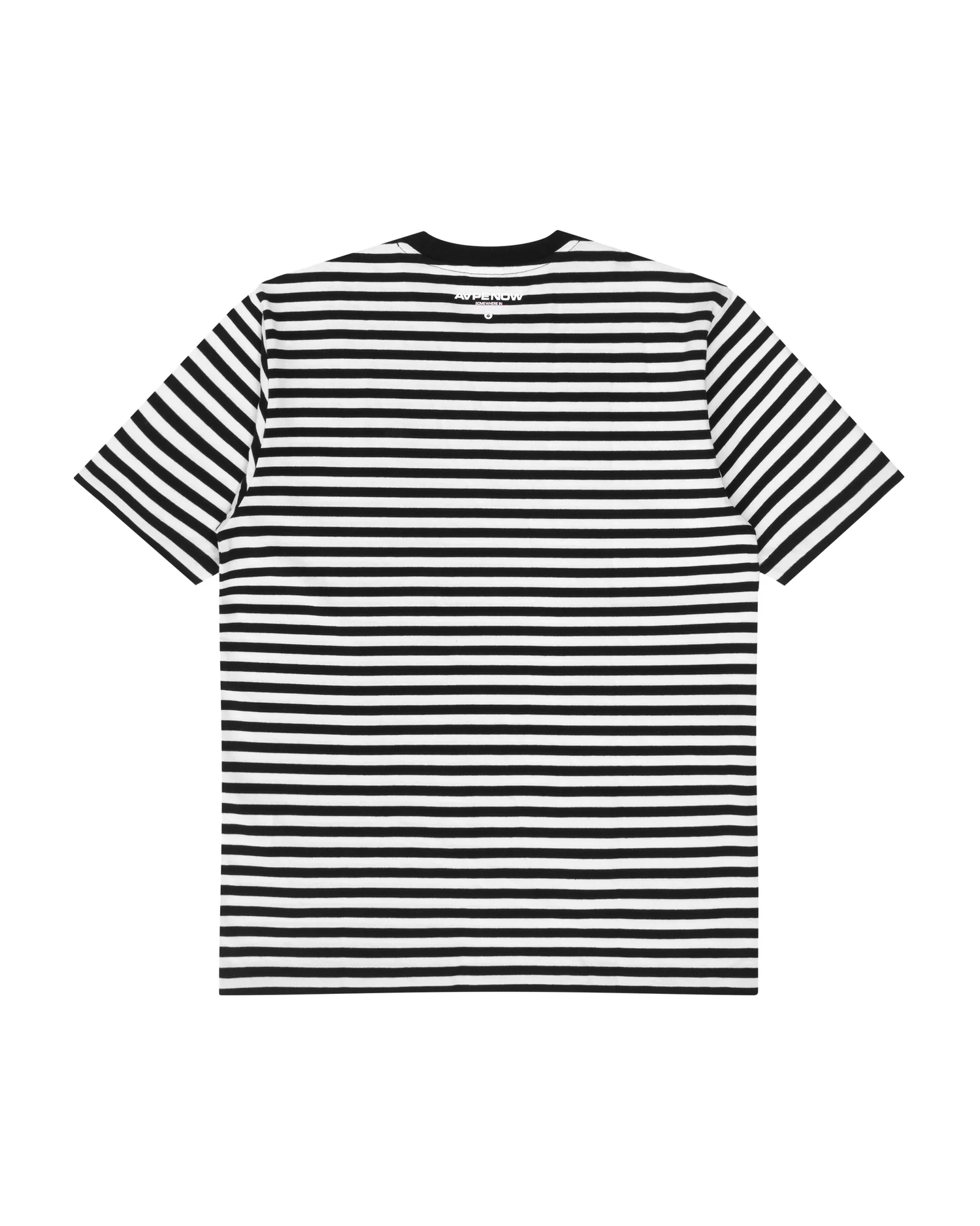 Moonface striped cotton tee - Image 7