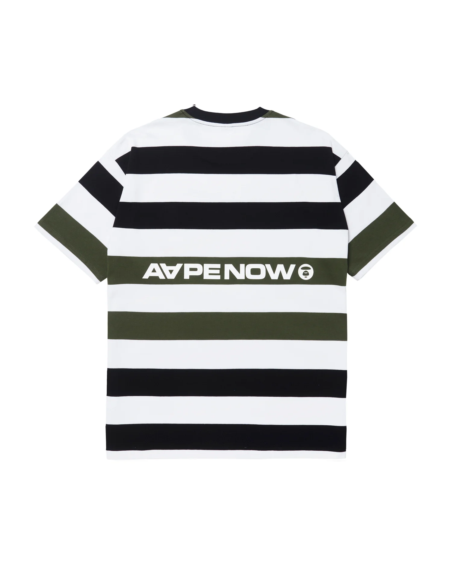 Moonface patch striped tee - Image 7