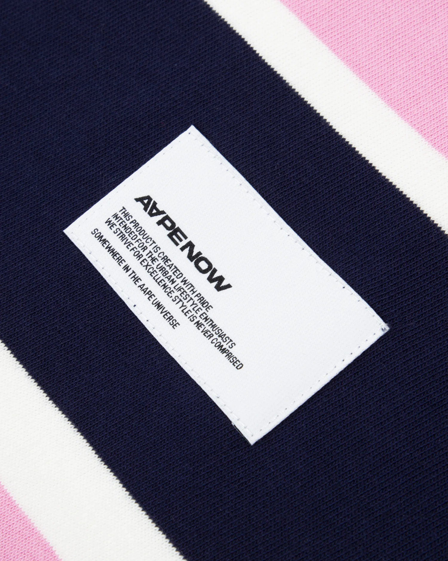 Moonface patch striped tee - Image 14