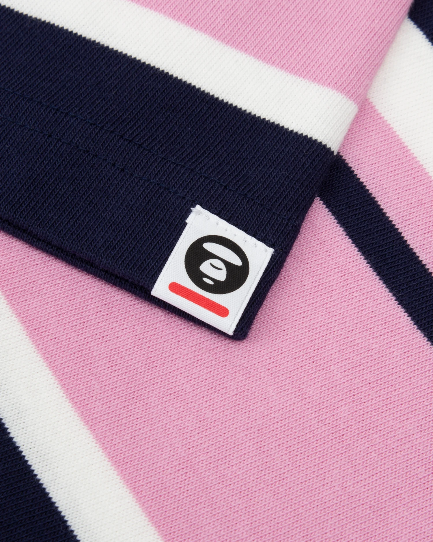 Moonface patch striped tee - Image 15