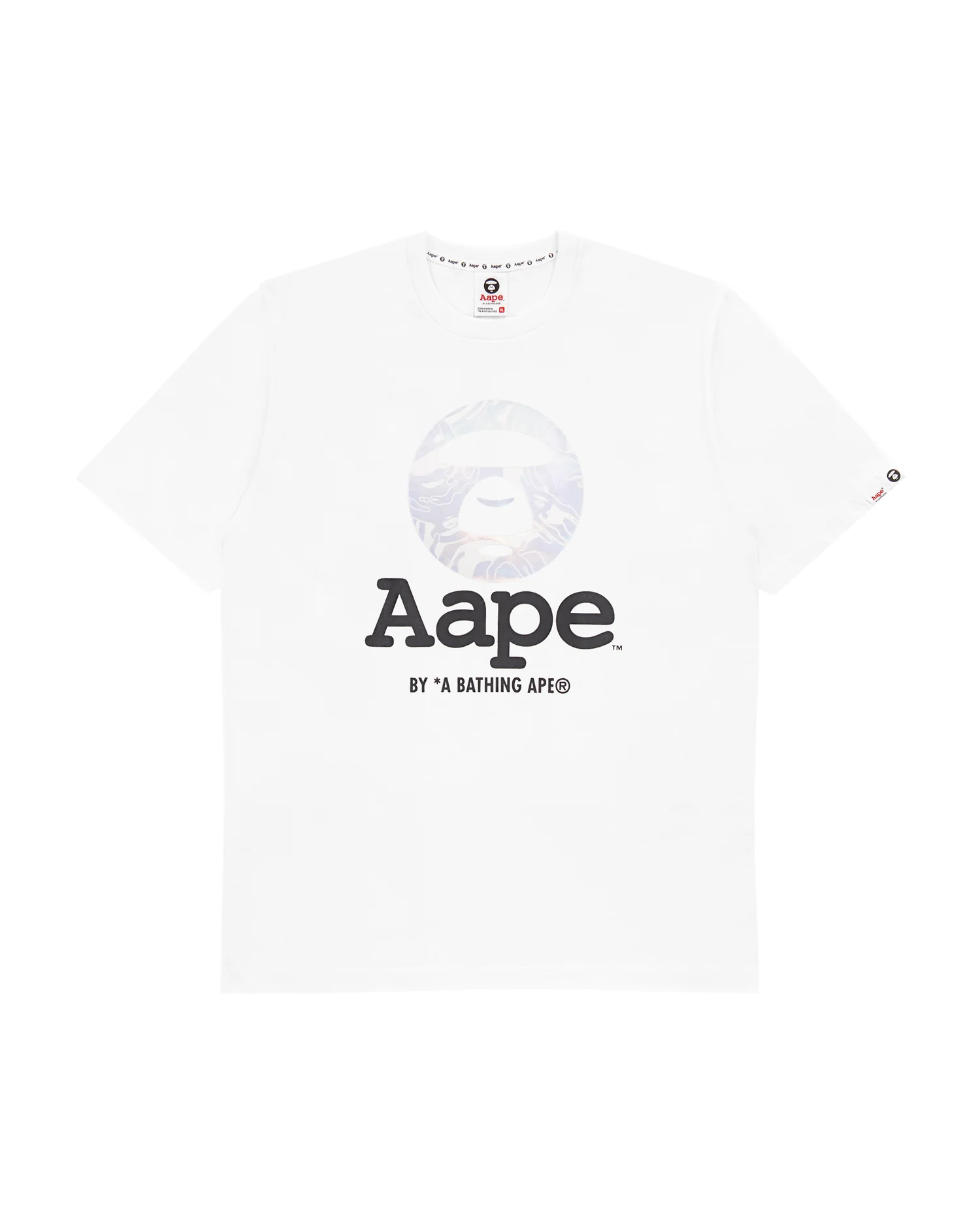 Moonface hologram logo tee - Image 11
