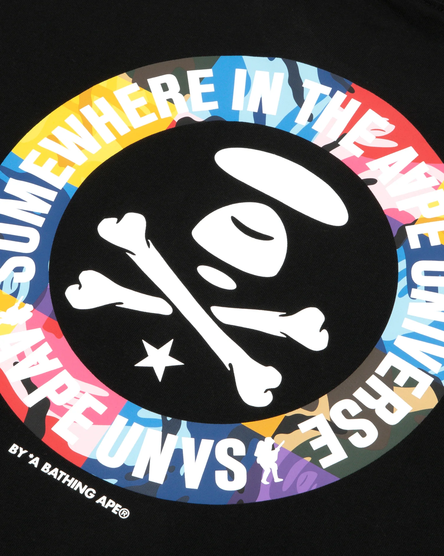 Moonface camo graphic tee - Image 5