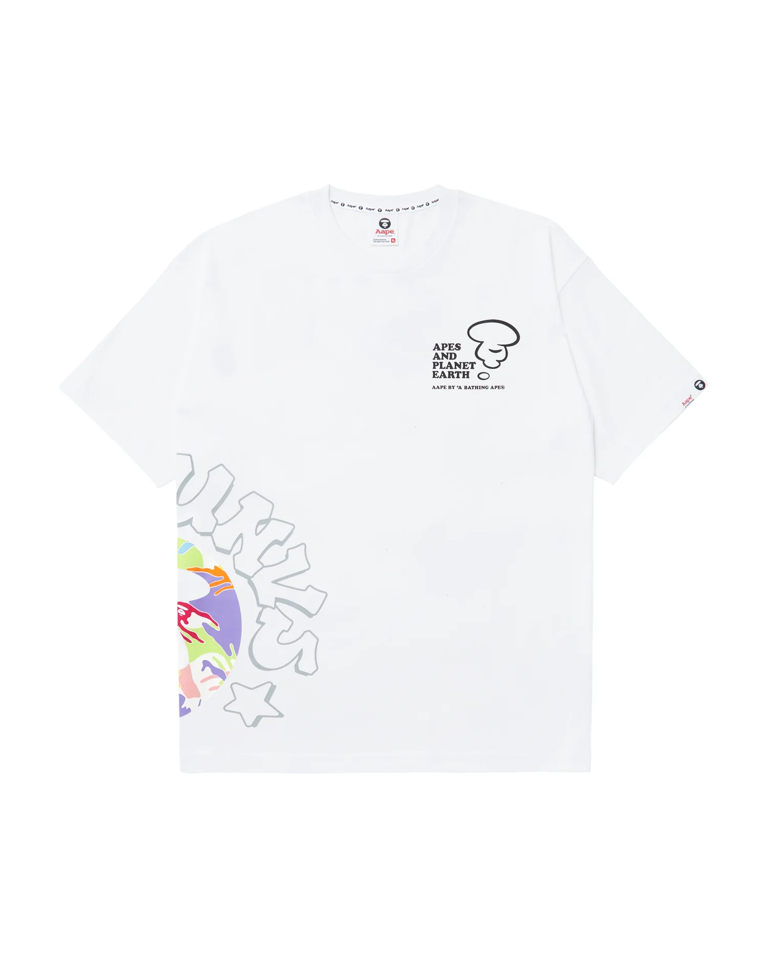 Moonface graphic printed tee - Image 11
