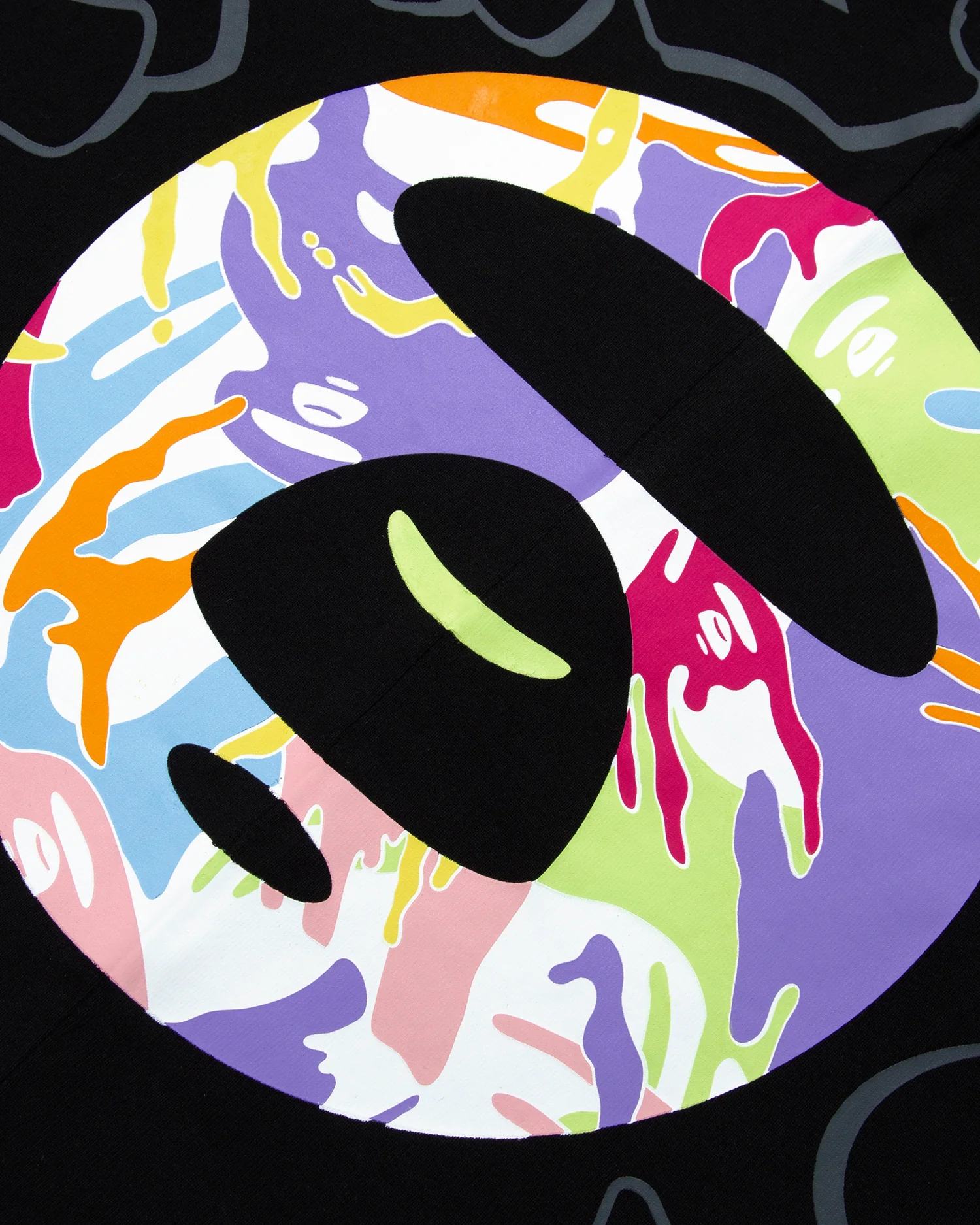 Moonface graphic printed tee - Image 5