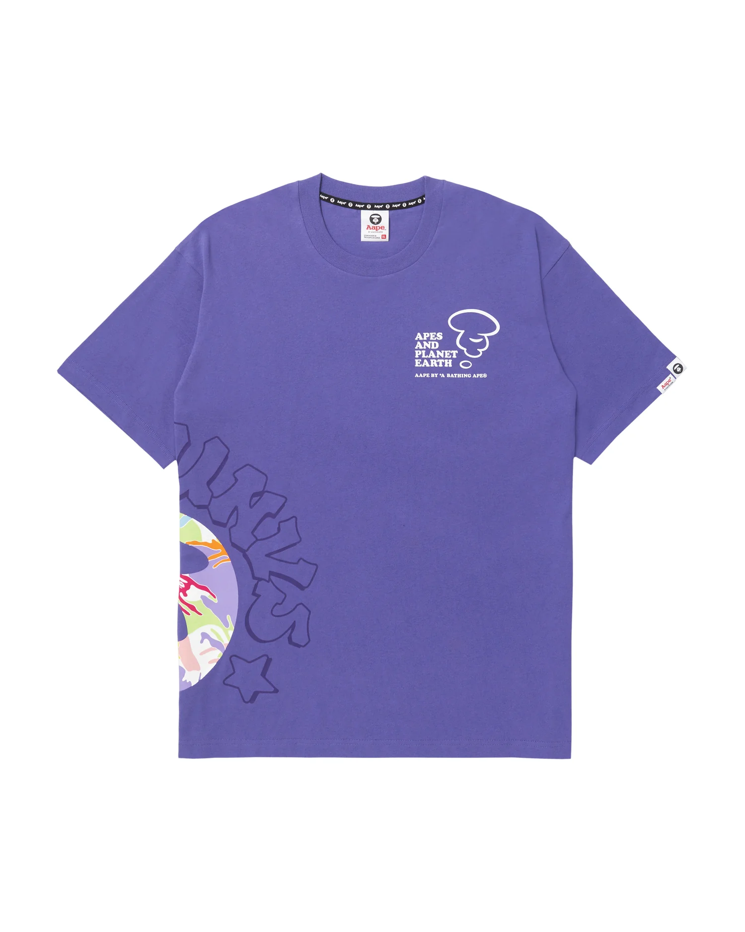Moonface graphic printed tee - Image 6