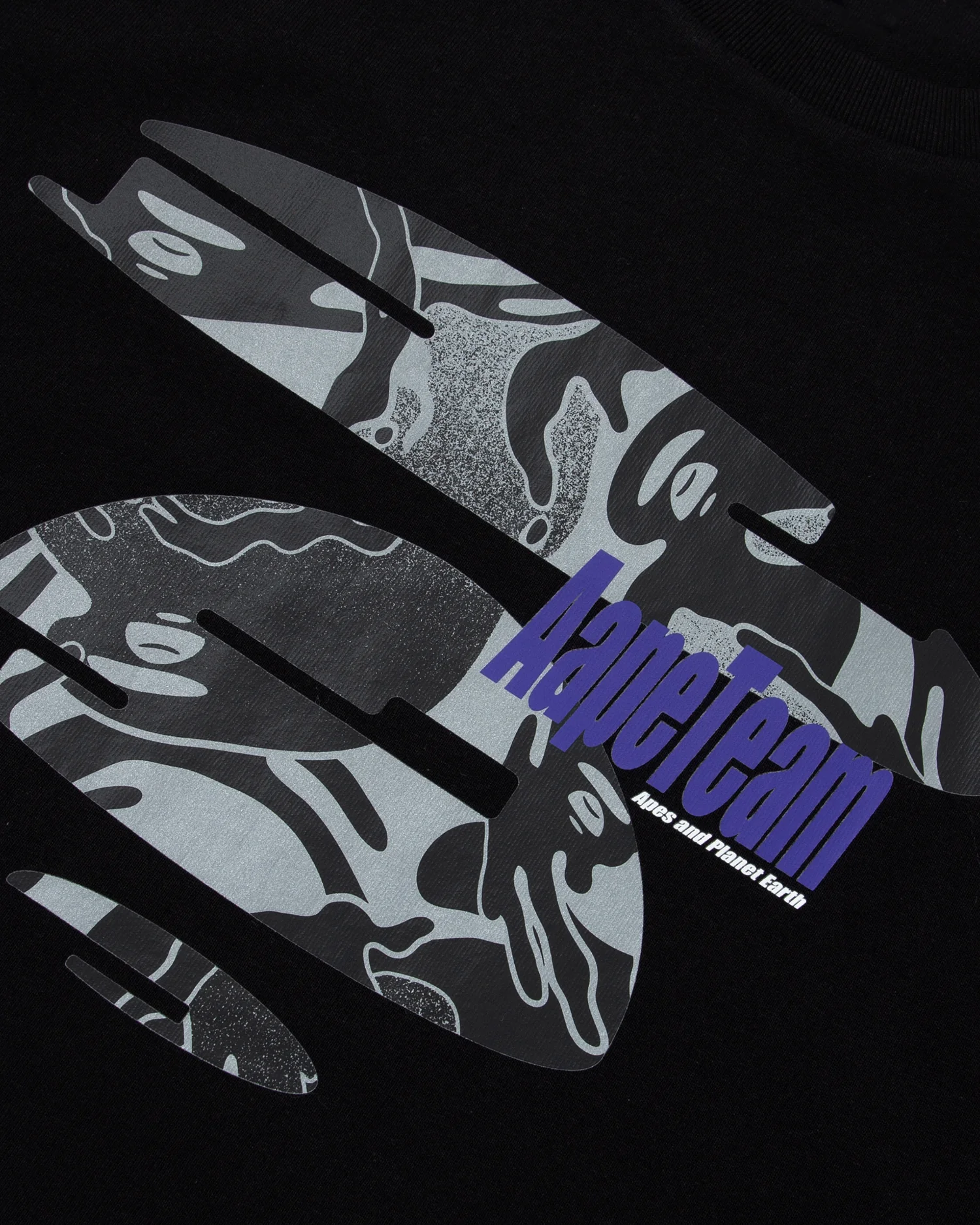 Moonface graphic printed tee - Image 3
