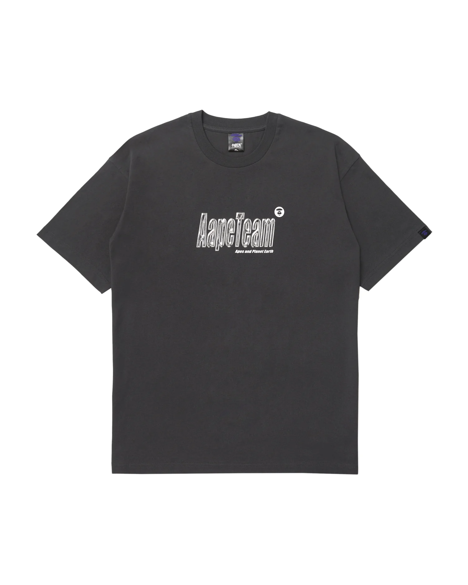Moonface embossed logo tee - Image 11
