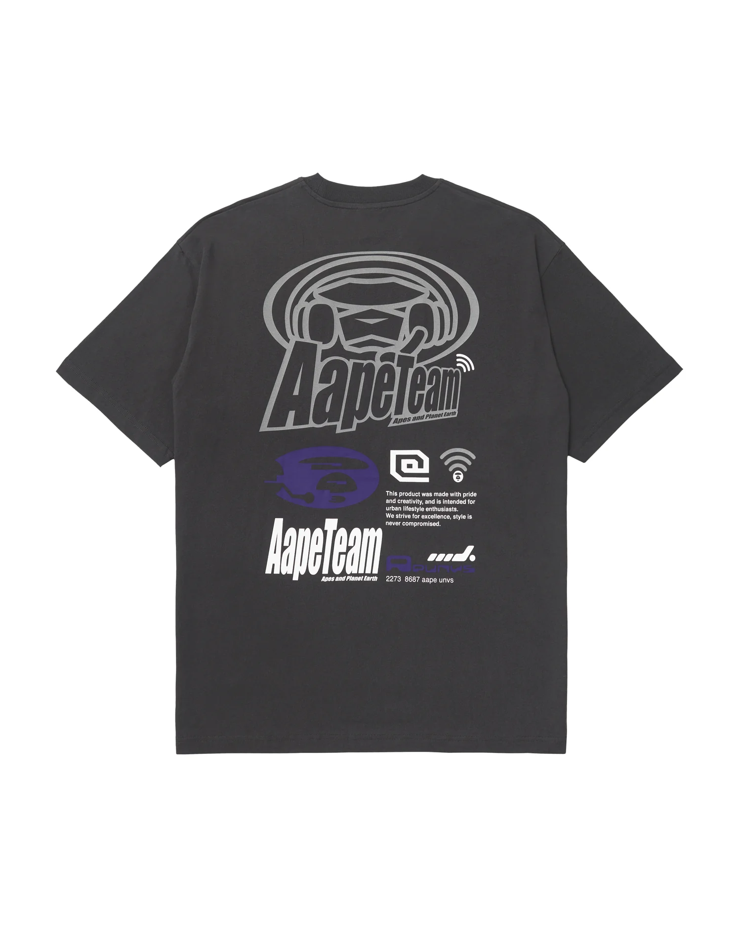 Moonface embossed logo tee - Image 12