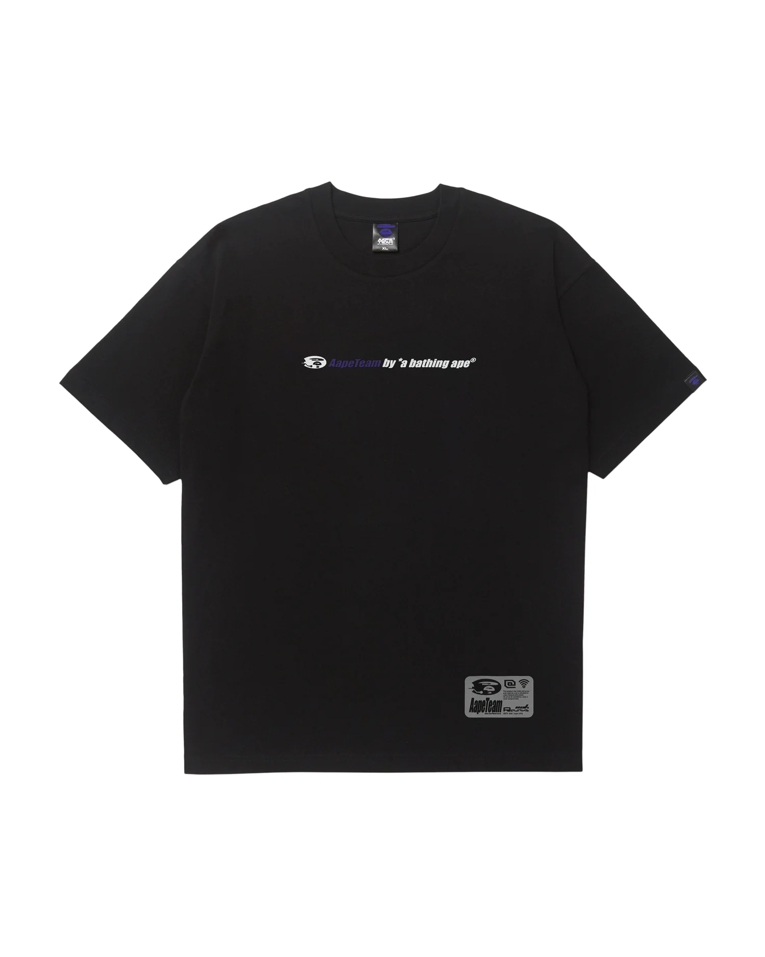 Moonface camo graphic tee
