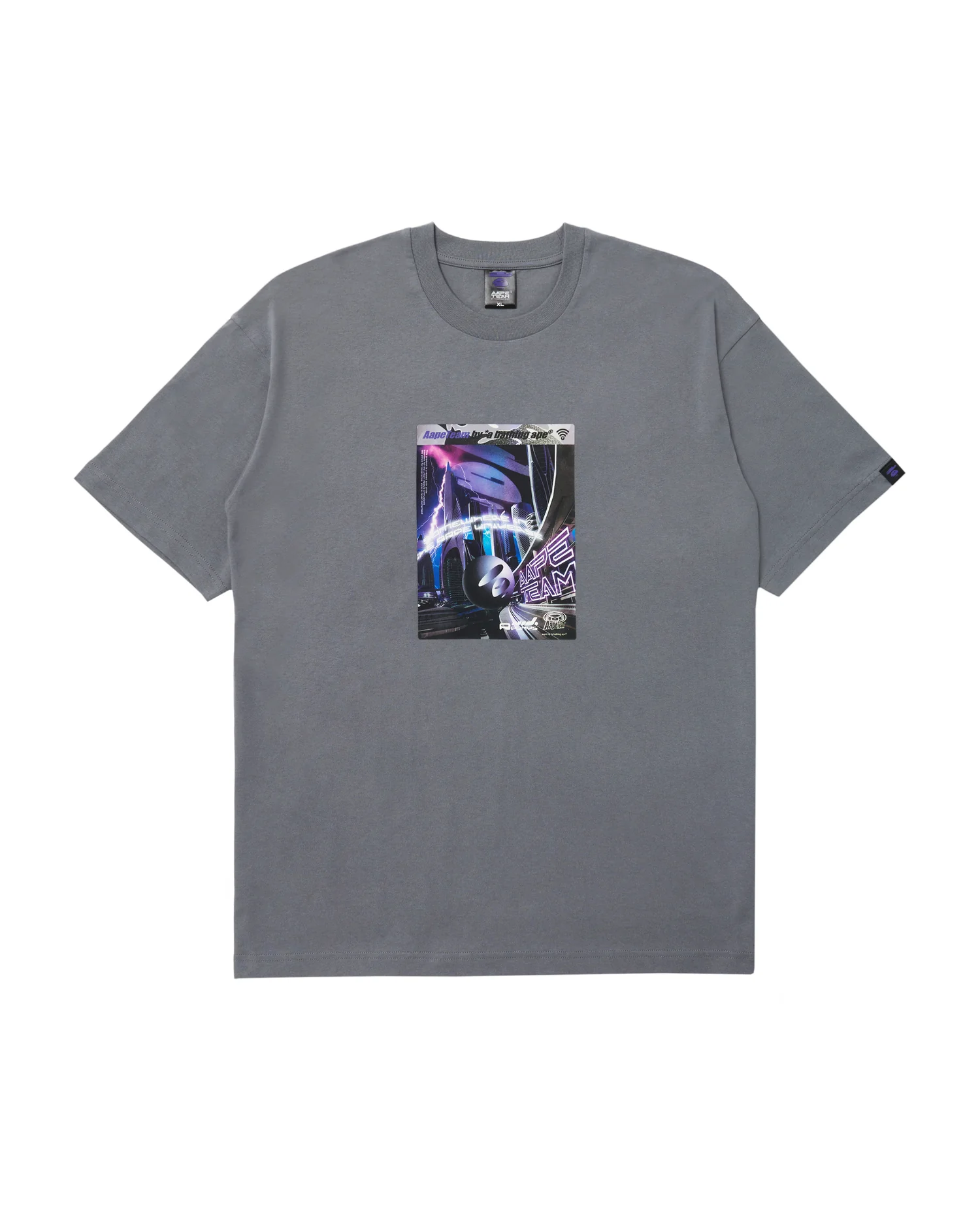 Moonface graphic printed tee - Image 6