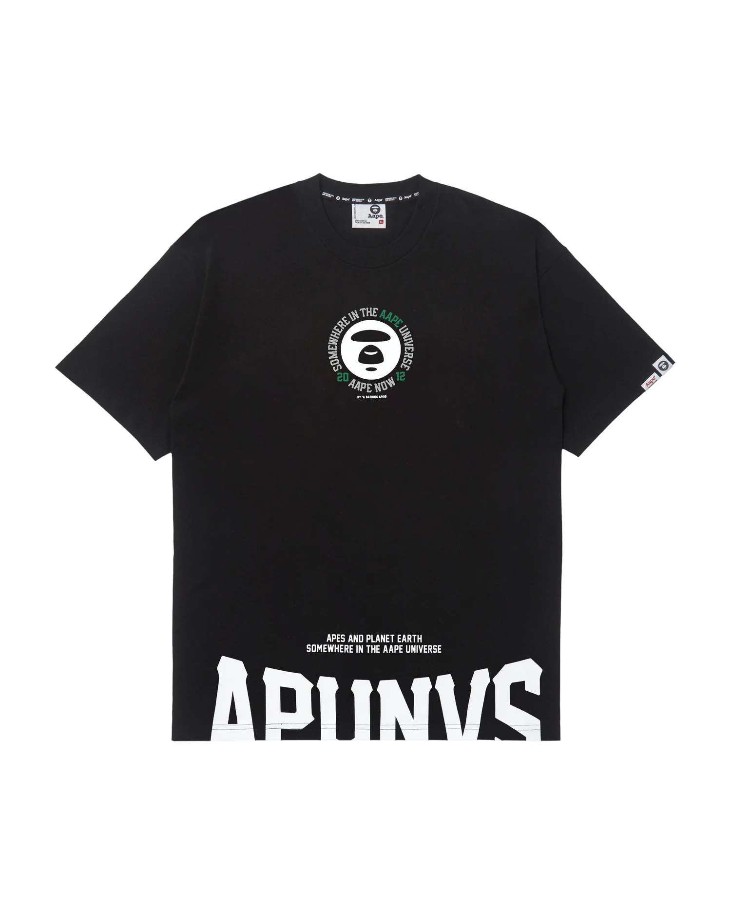Moonface graphic printed tee