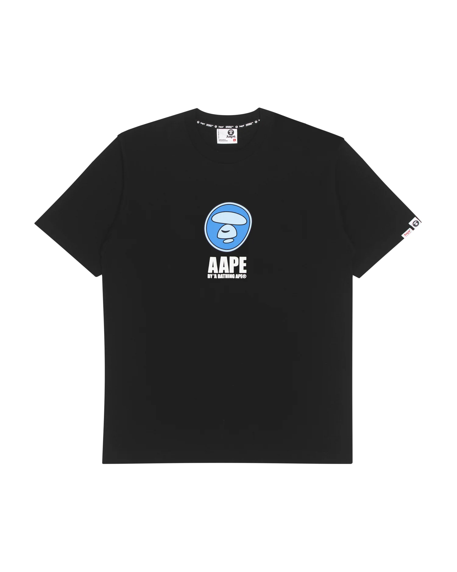 Moonface graphic printed tee