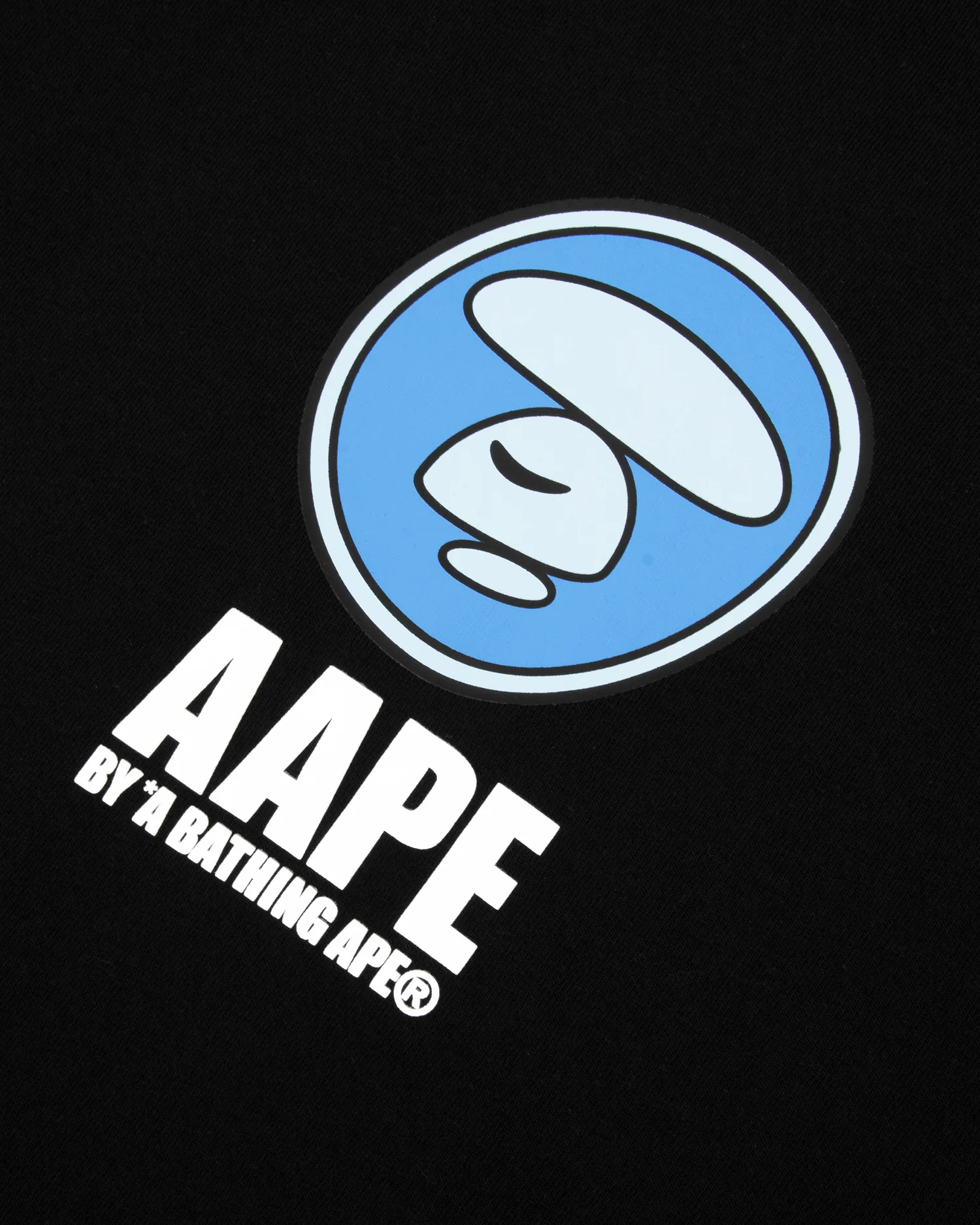 Moonface graphic printed tee - Image 3