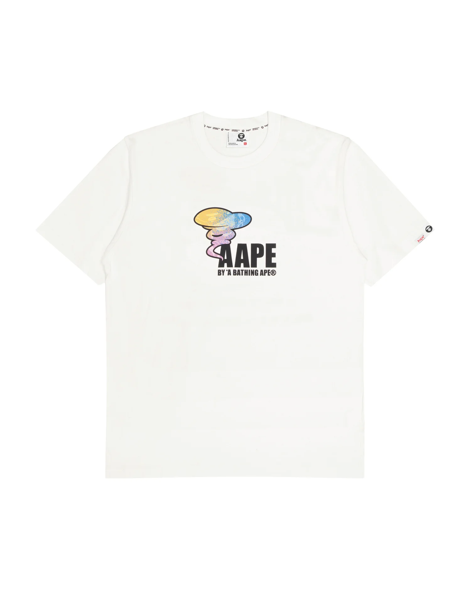 Moonface graphic cotton tee