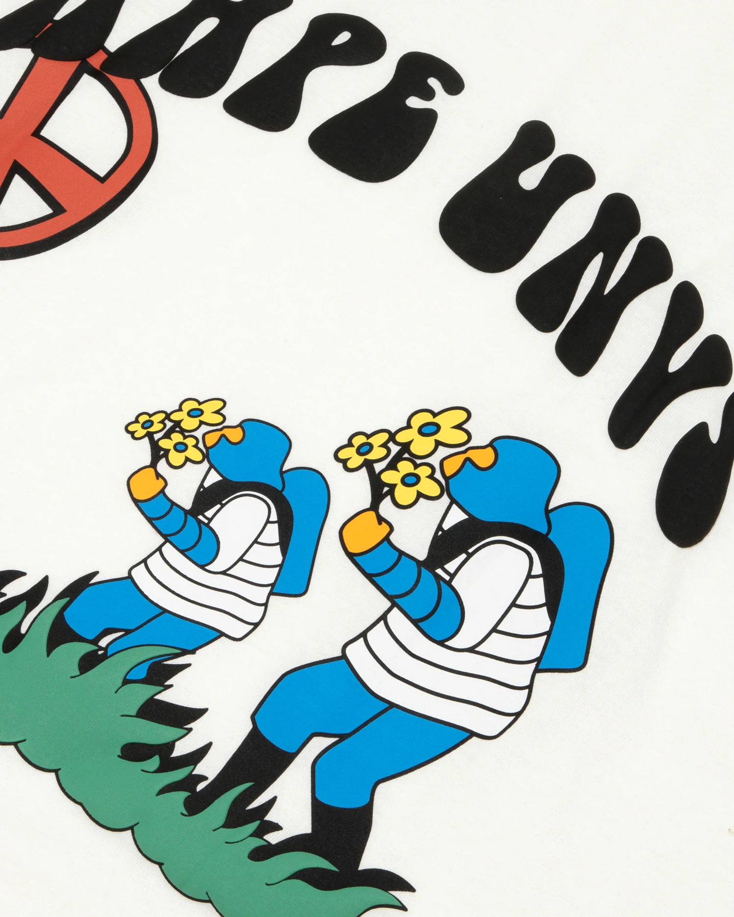 Moonface graphic printed tee - Image 4