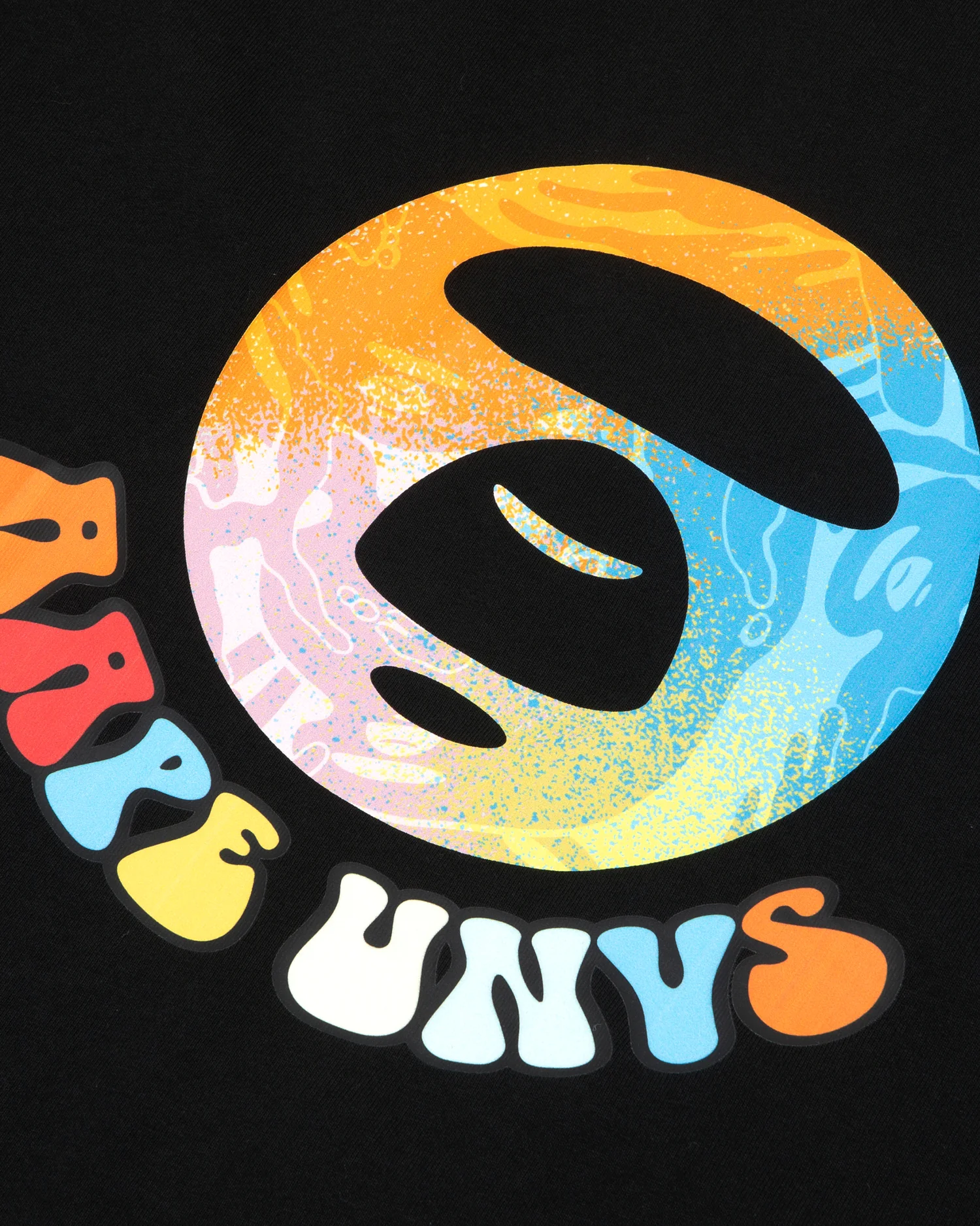 Moonface graphic printed tee - Image 8