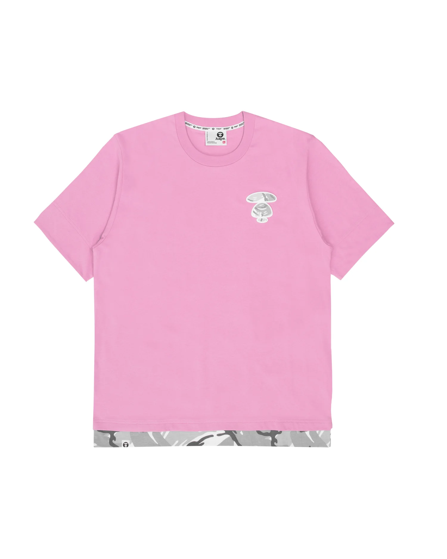 Moonface camo layered hem tee - Image 16