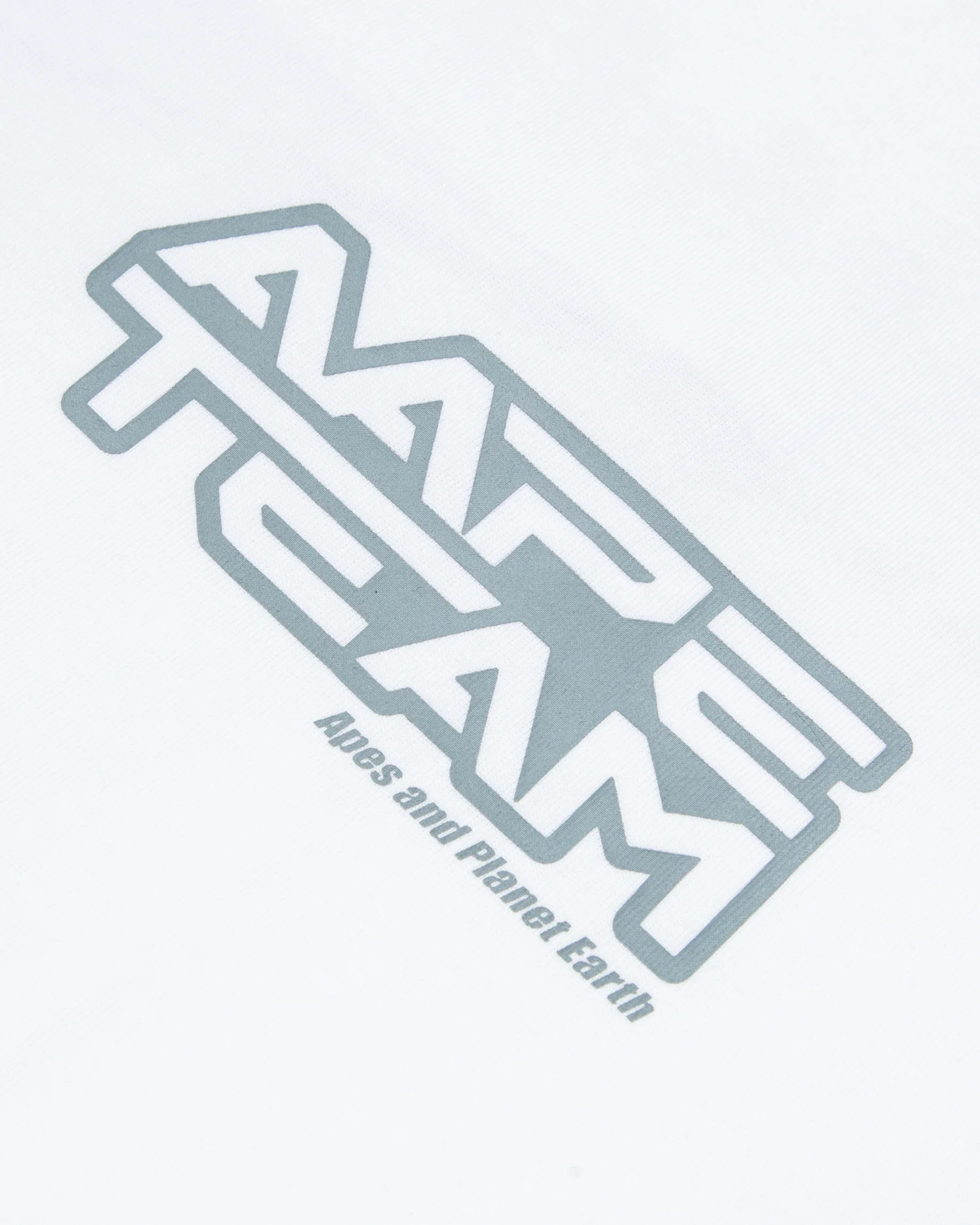 Moonface embroidered camo panelled tee - Image 4