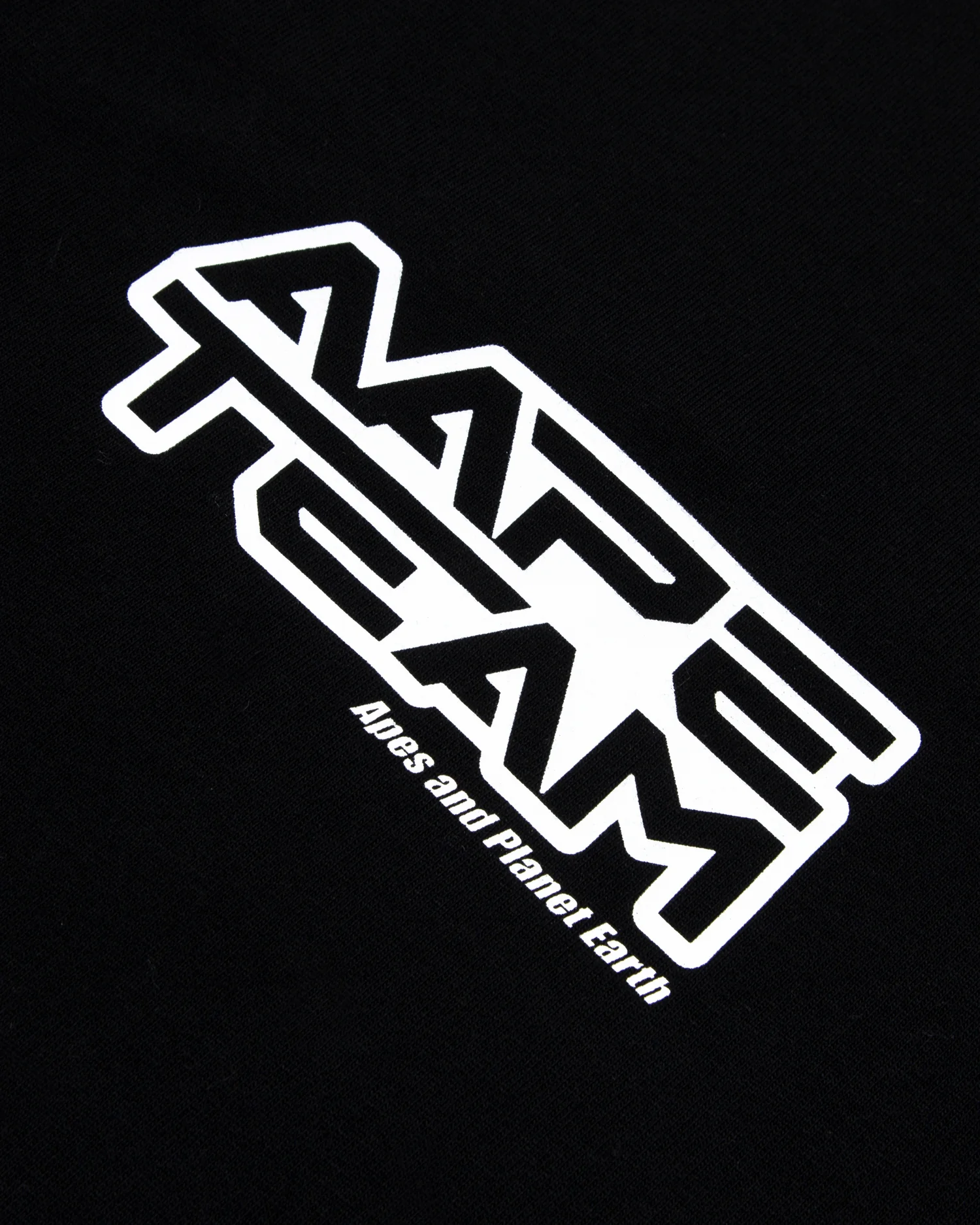Moonface embroidered camo panelled tee - Image 9