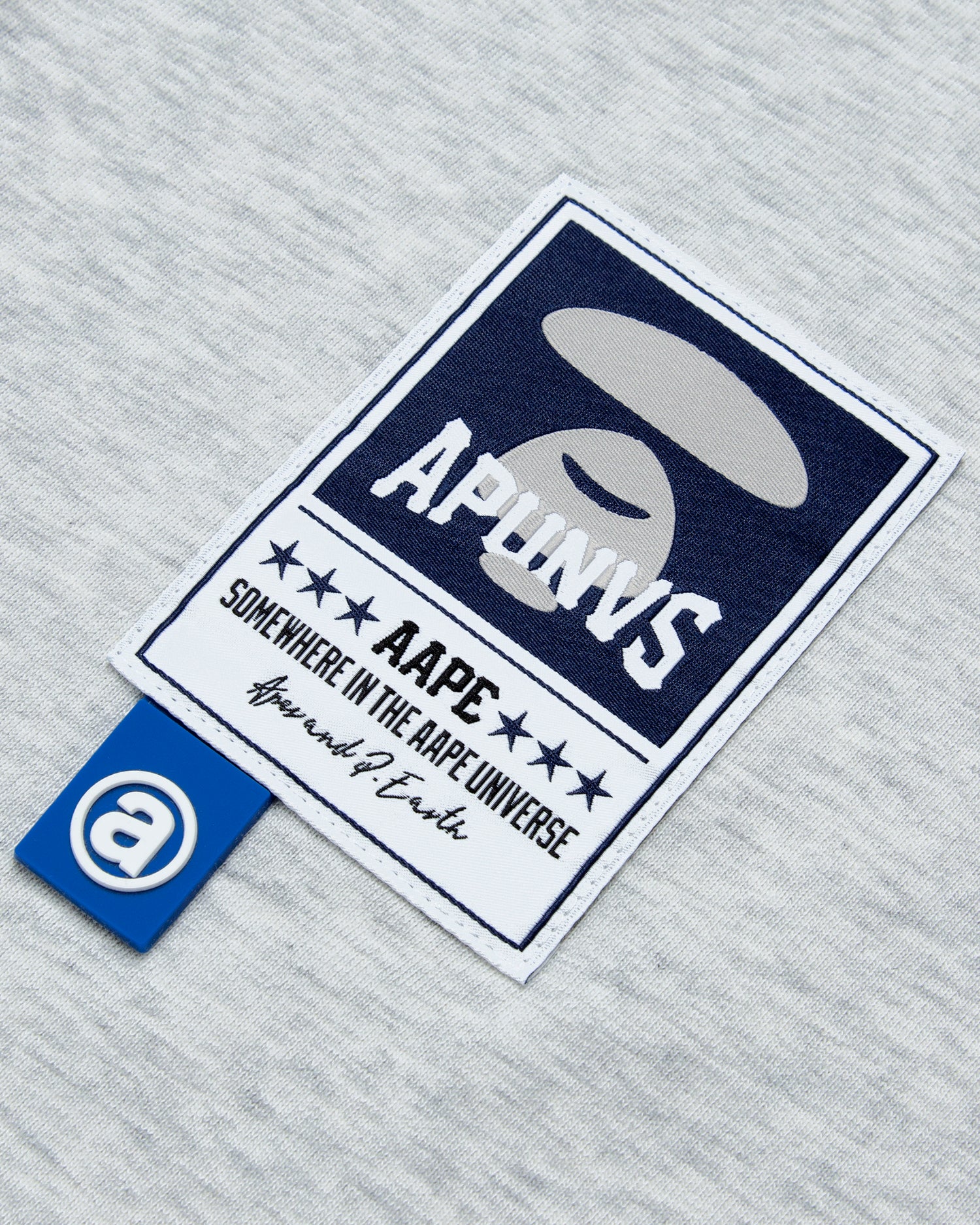 Moonface patch panelled tee - Image 4