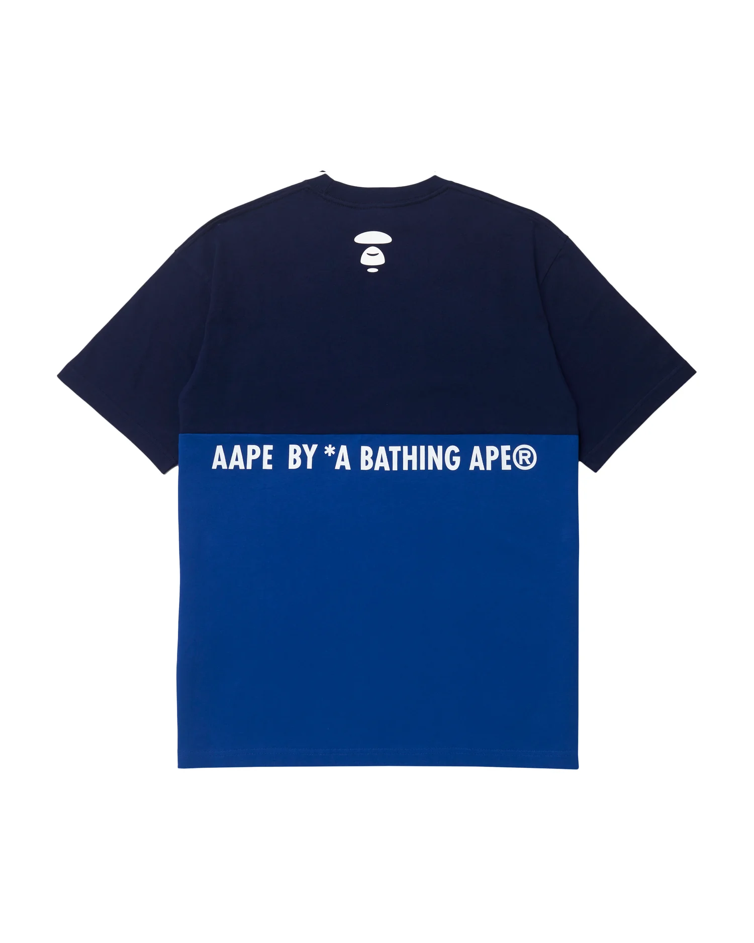 Moonface patch panelled tee - Image 2