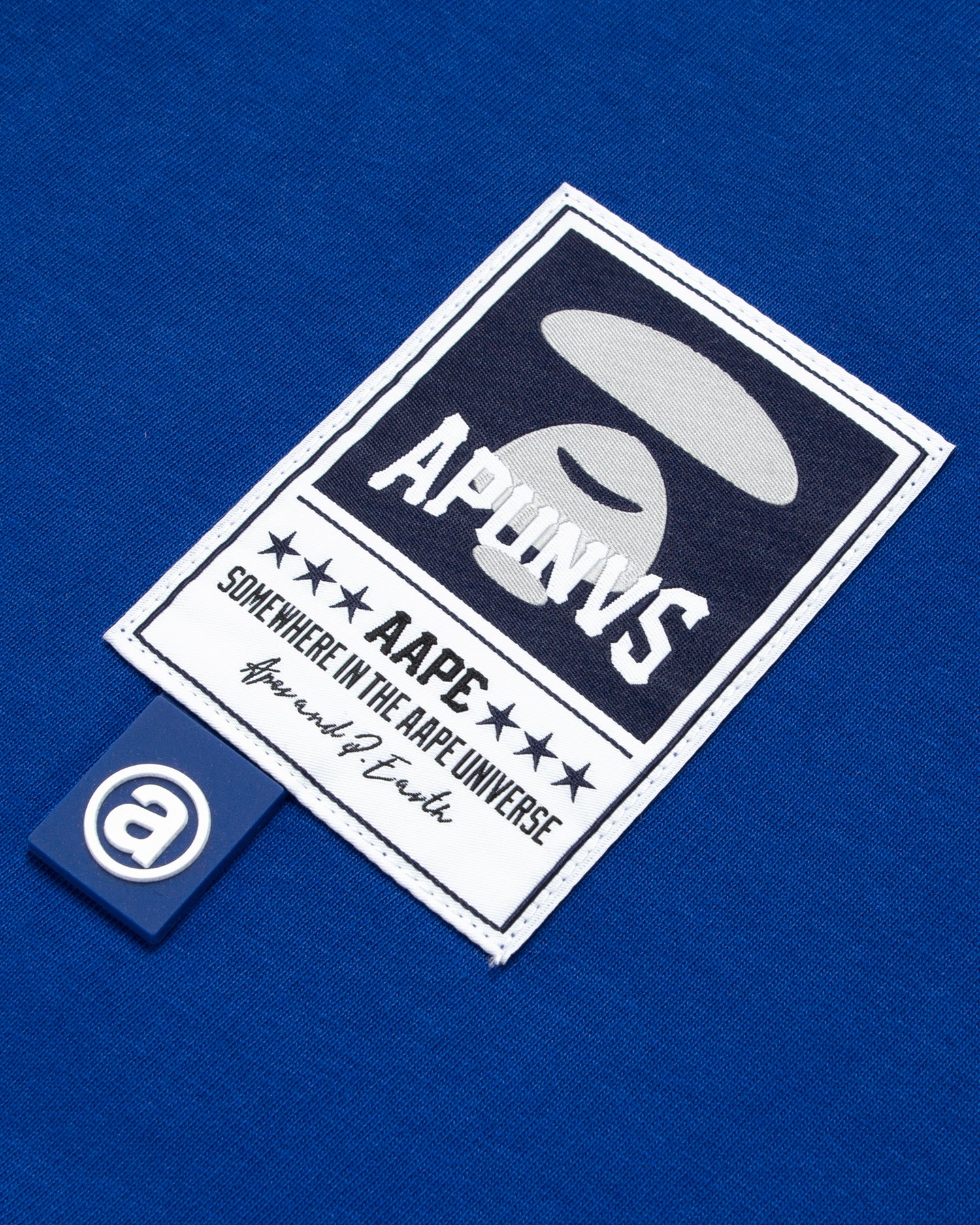 Moonface patch panelled tee - Image 4