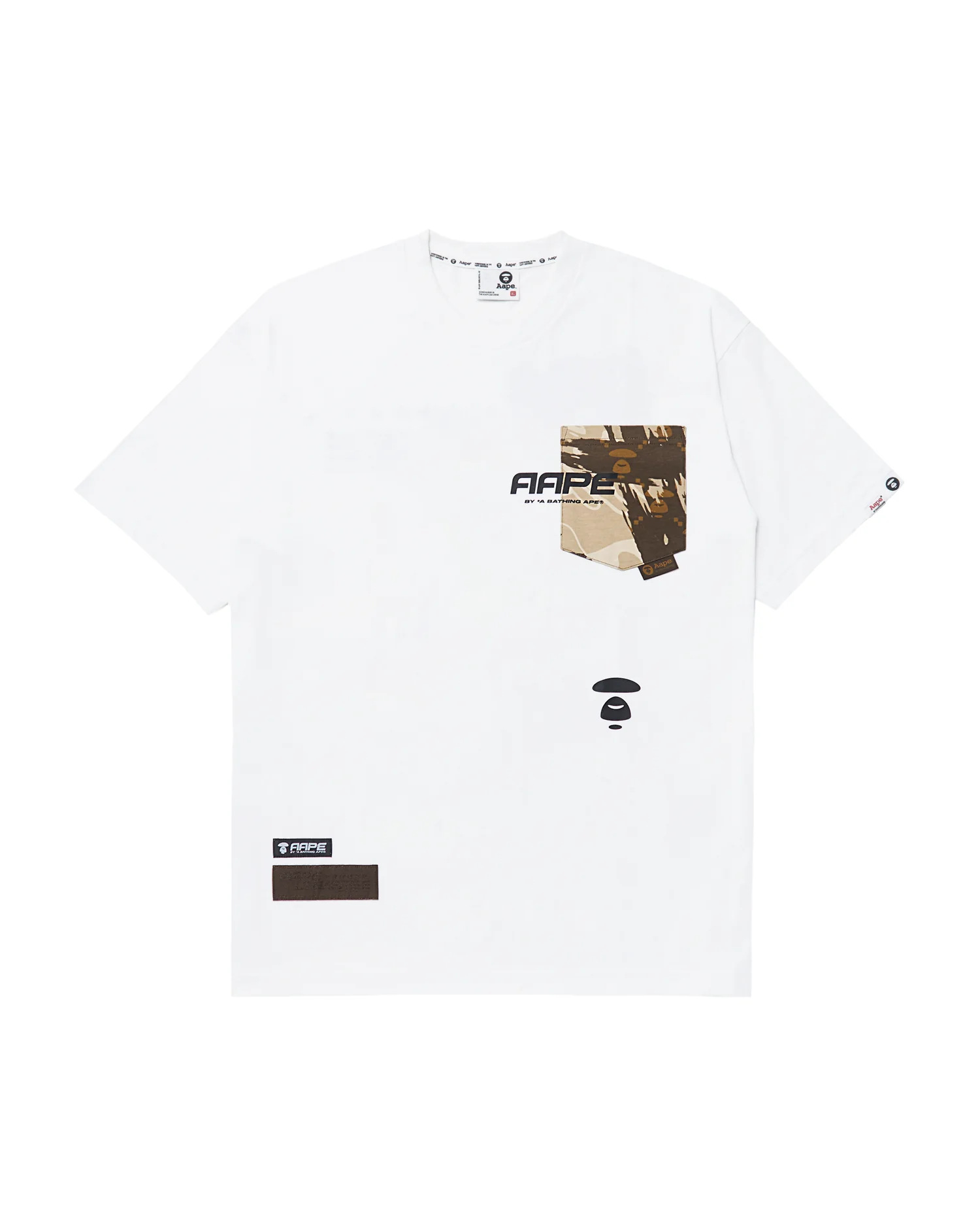 Moonface chest pocket tee - Image 11