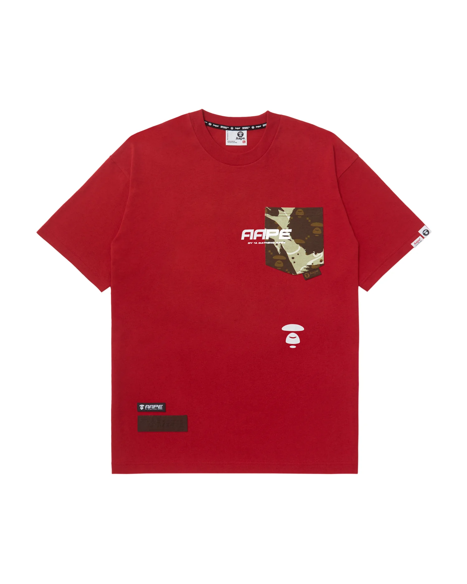 Moonface chest pocket tee - Image 6