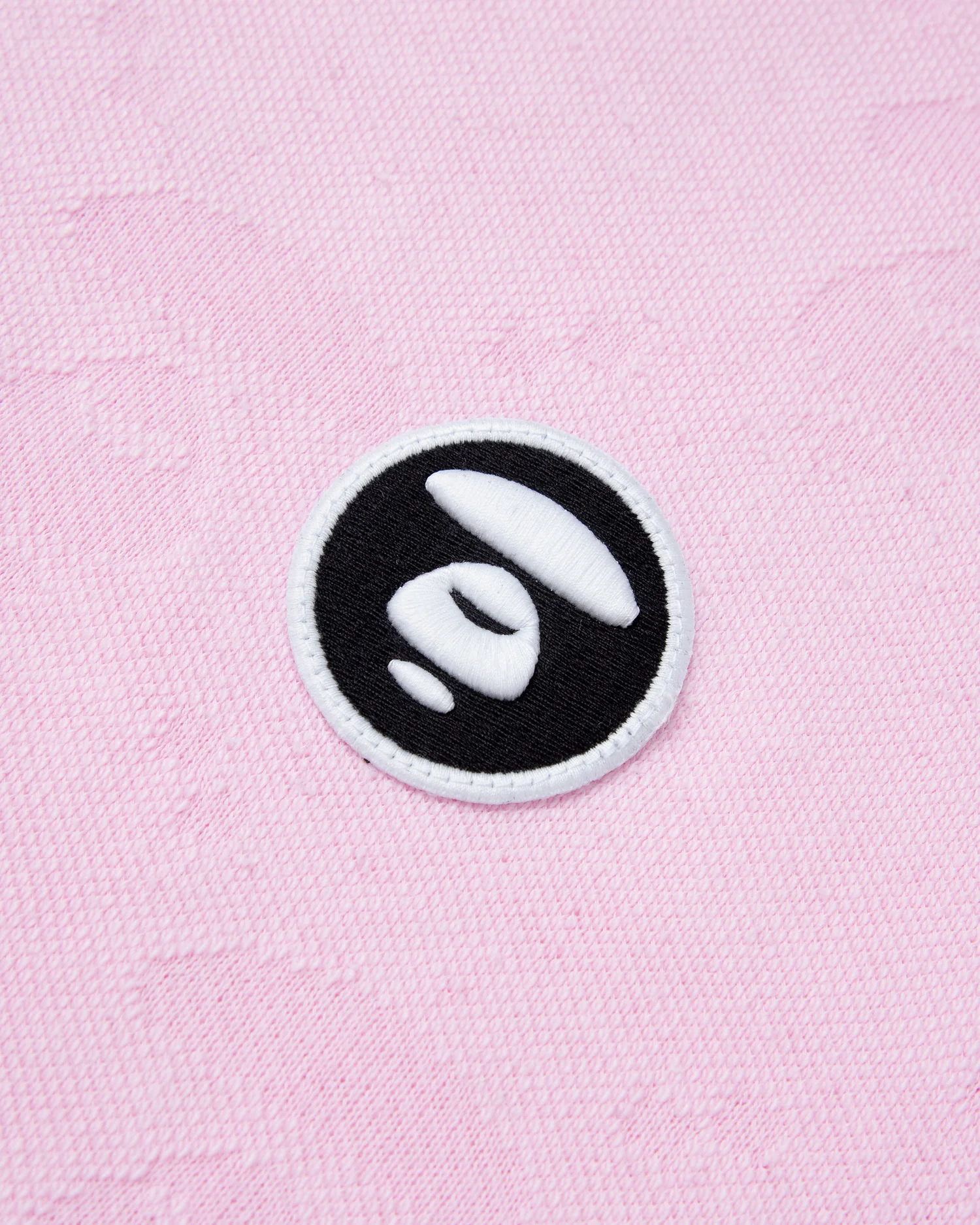 Moonface embroidered jacquard tee - Image 8