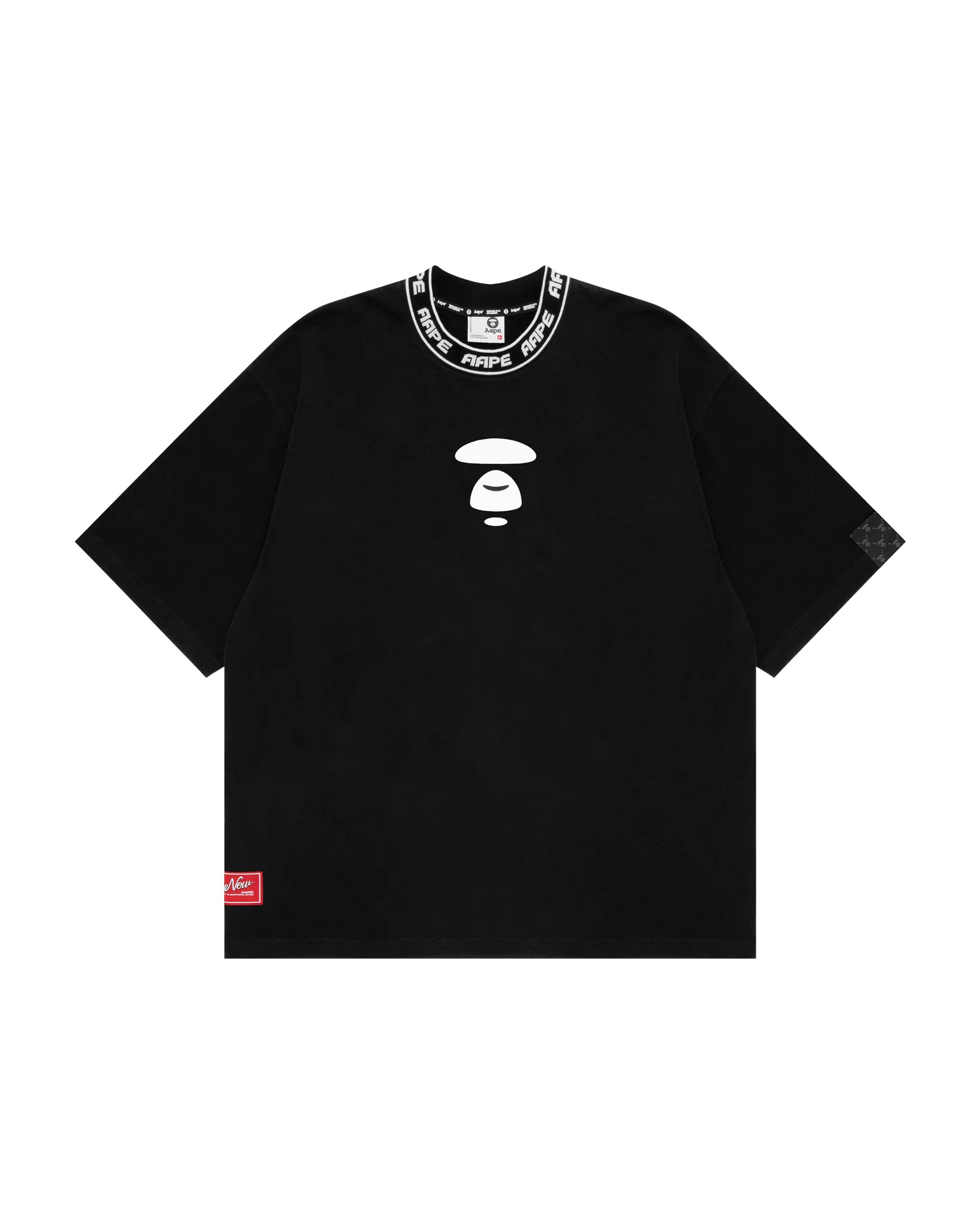 Moonface printed relaxed tee