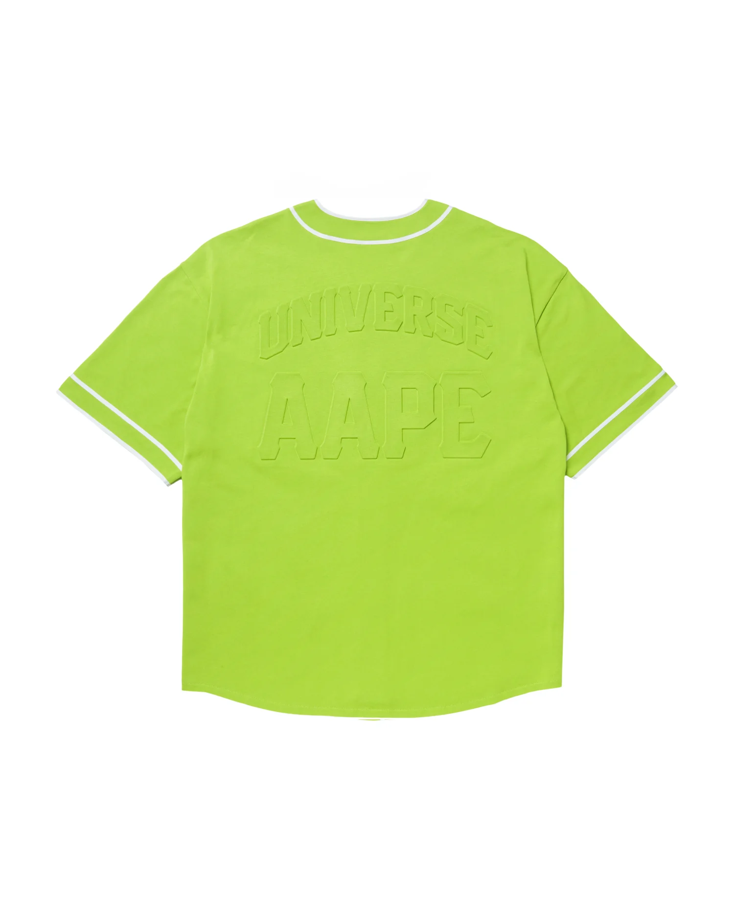 Moonface patch short-sleeve baseball shirt - Image 12