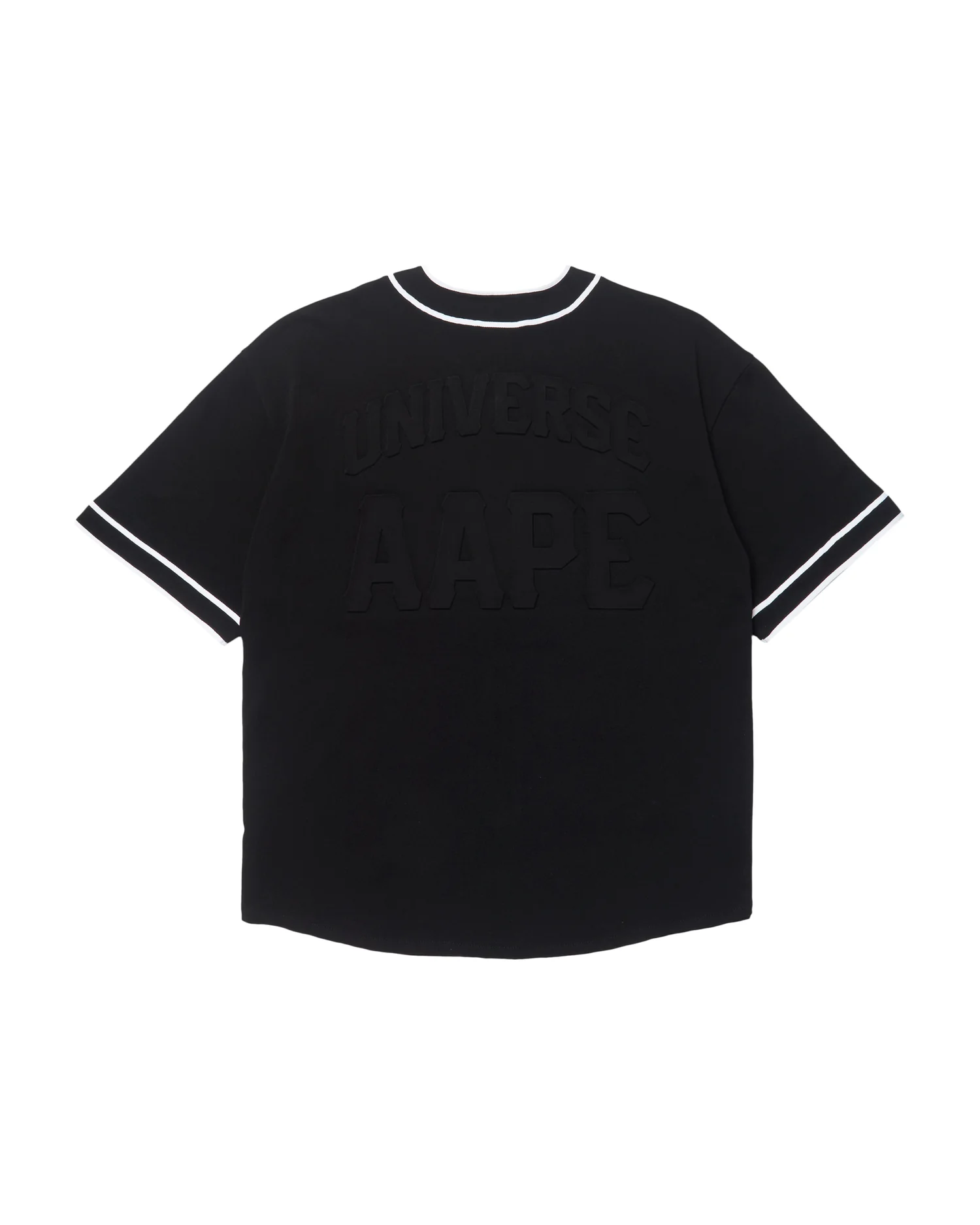 Moonface patch short-sleeve baseball shirt - Image 7