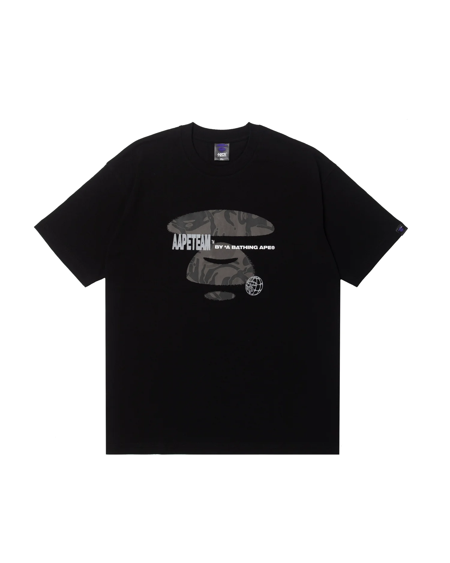 Moonface camo printed tee