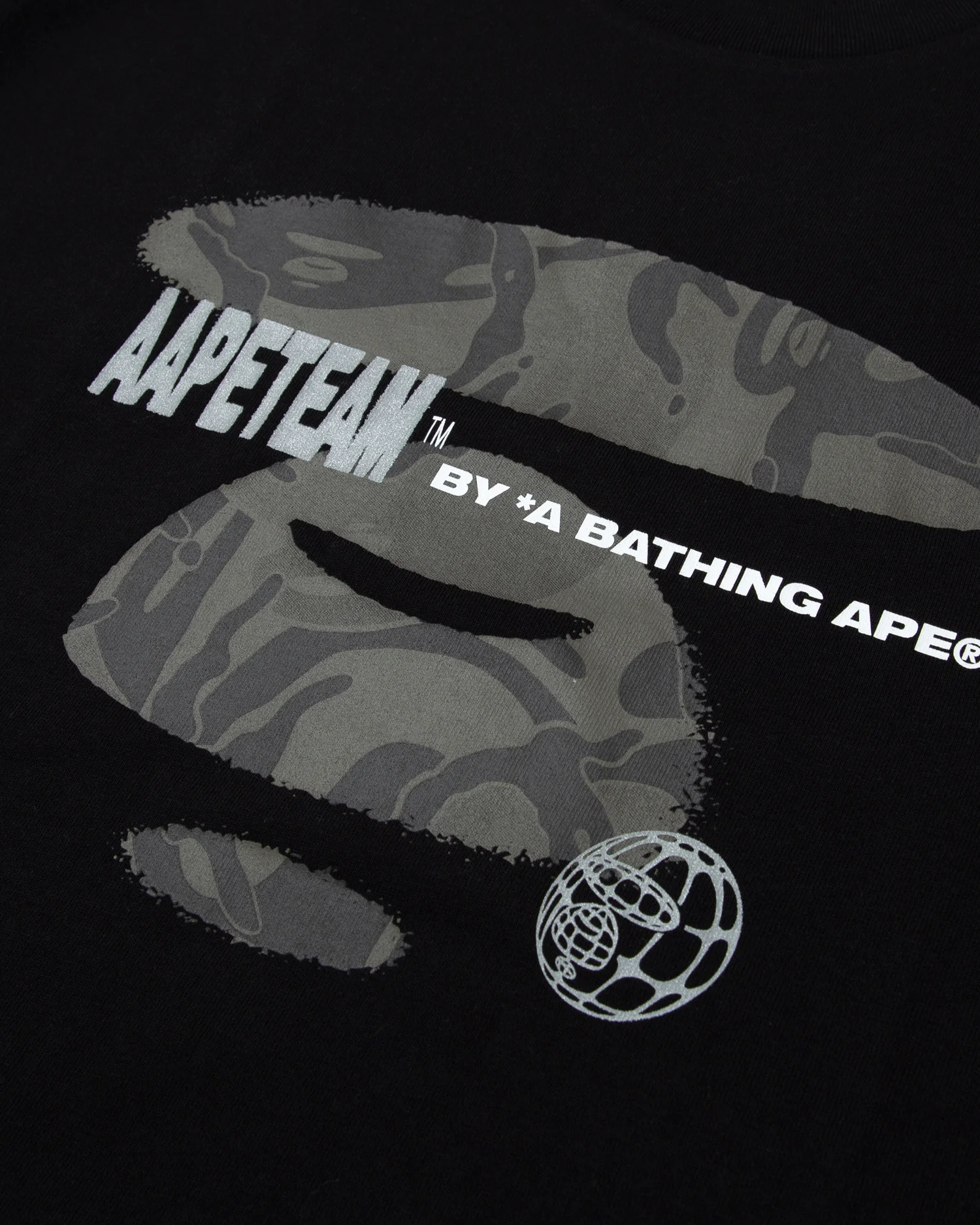 Moonface camo printed tee - Image 3